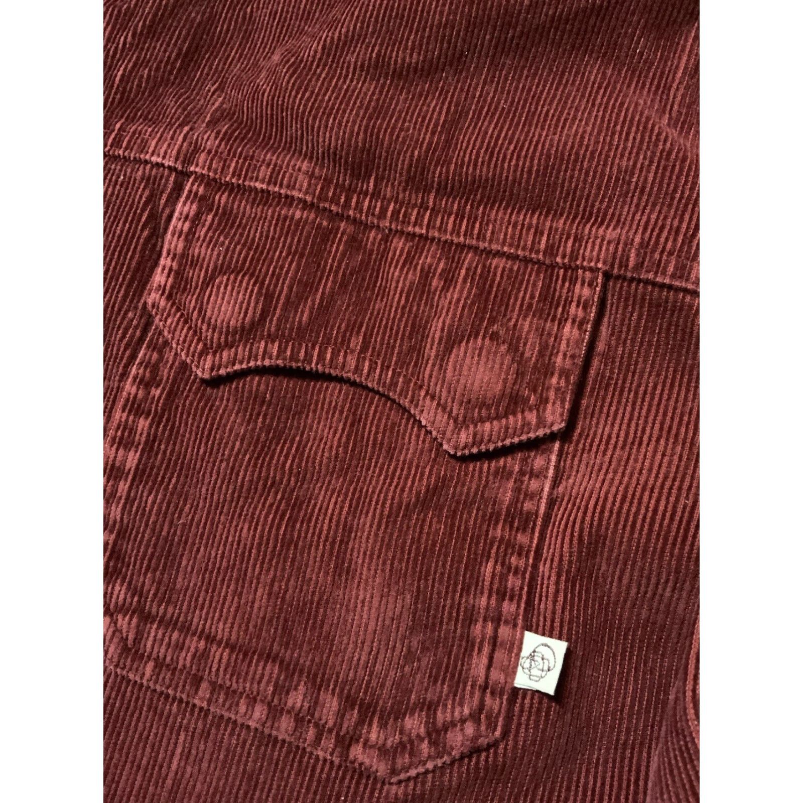 Patagonia VINTAGE Patagonia Rhythm Heavy Corduroy Western Jacket Sz. L Burgundy Cotton Ranch Sawtooth 2005 Men Size US L / EU 52-54 / 3 - 6 Thumbnail