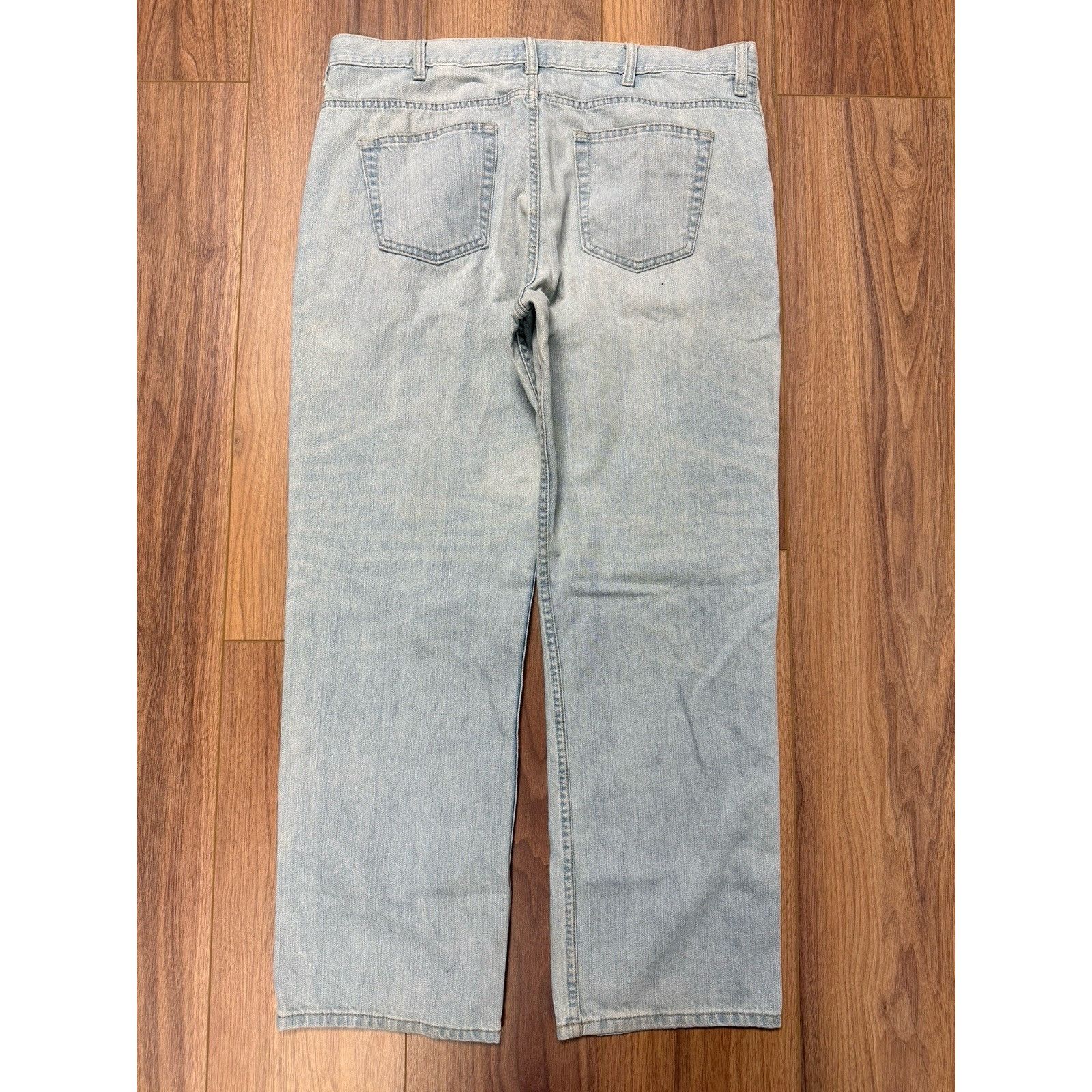 Old Navy Vintage Old Navy Straight Jeans Mens 38x32 Light Wash Skate Size US 38 / EU 54 - 2 Thumbnail