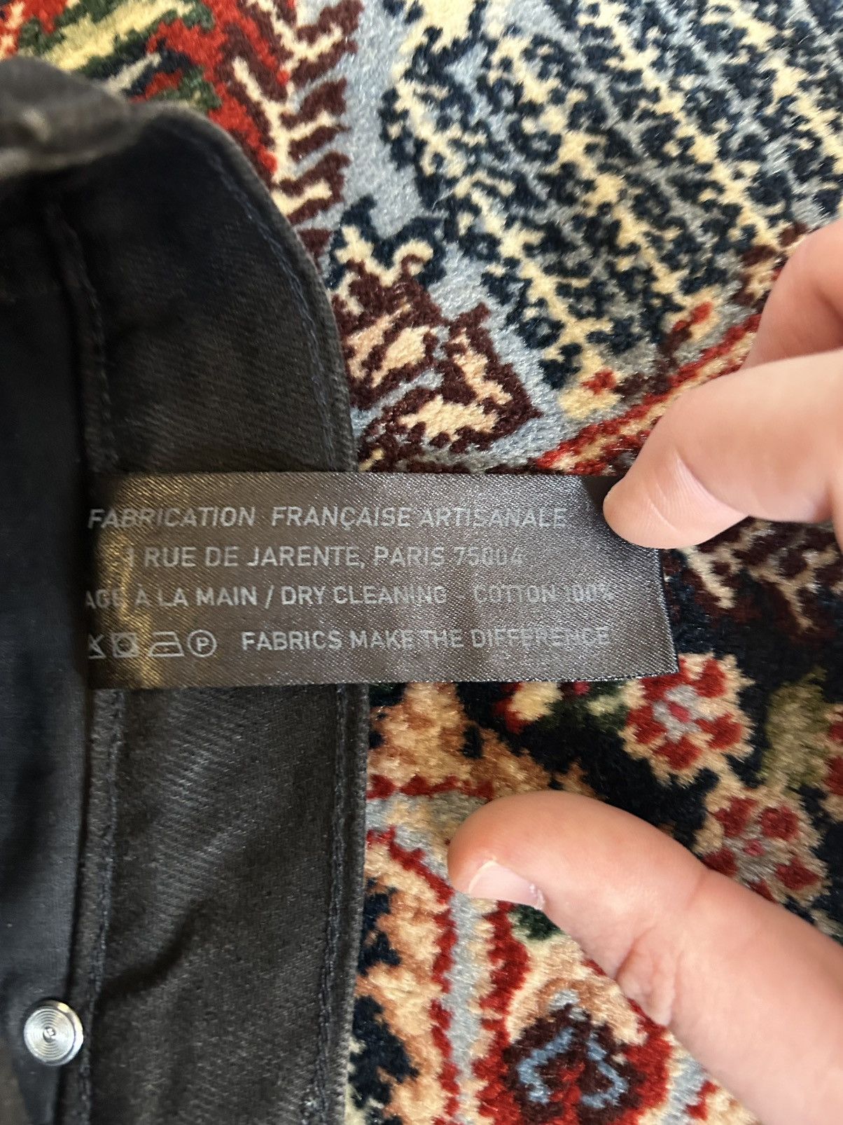 Paradoxe Paris Paradoxe Paris Crude Baggy Denim Size US 36 / EU 52 - 6 Thumbnail