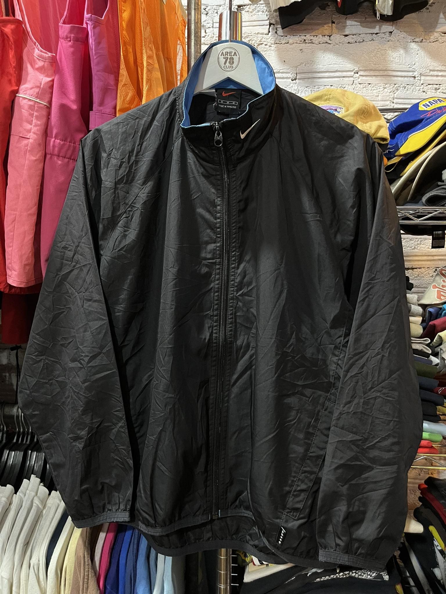 Nike Nike Running Swoosh Windbreaker Jacket 90s Size US M / EU 48-50 / 2 - 1 Thumbnail