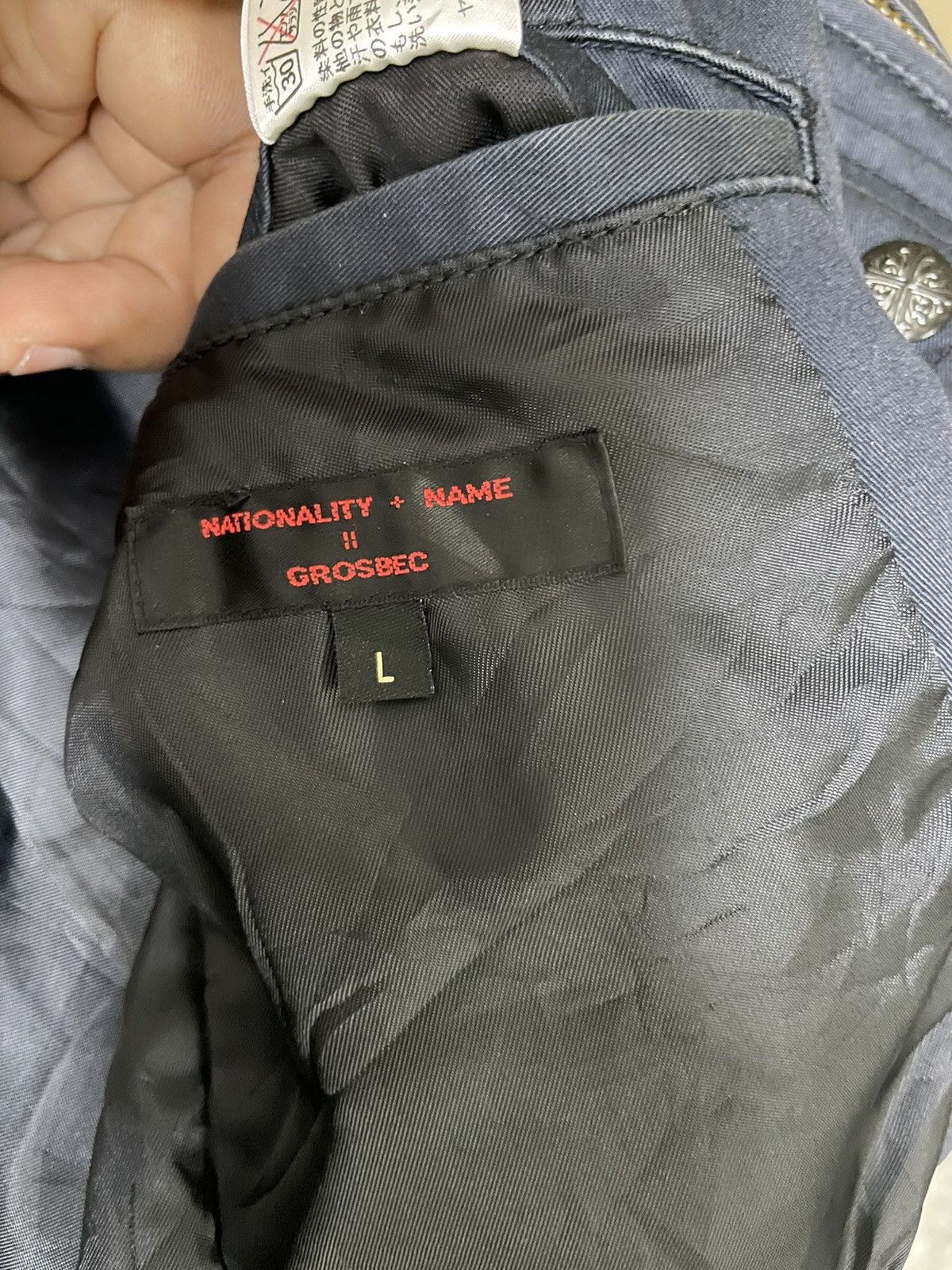 Japanese Brand × Vintage 1990s Nationality + Name = Grosbec jacket Size US L / EU 52-54 / 3 - 2 Thumbnail