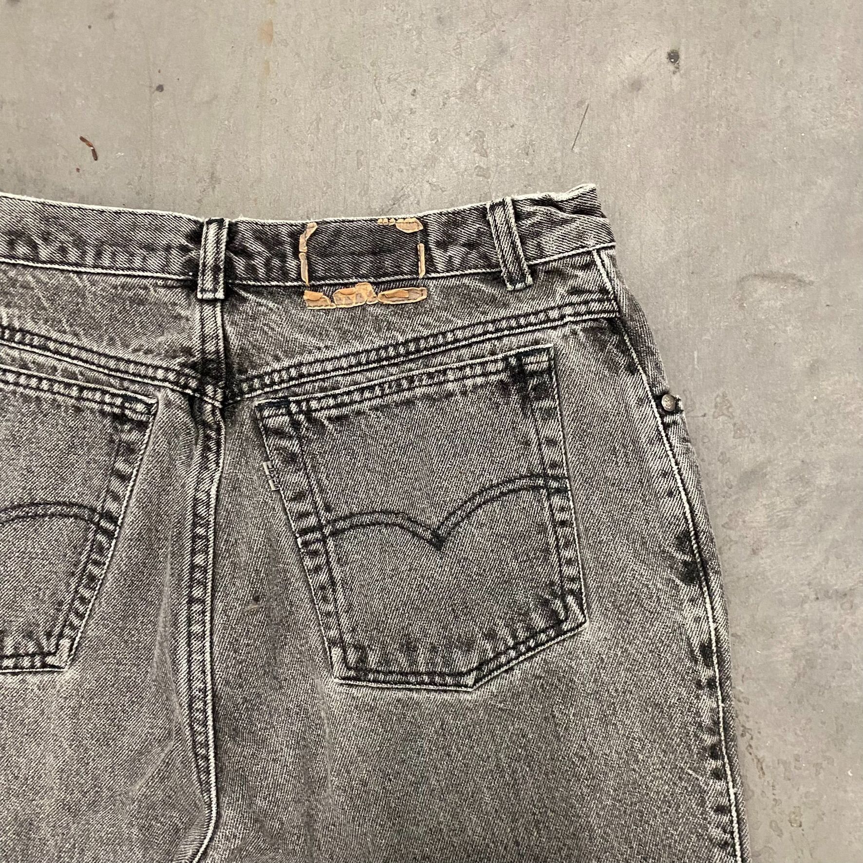 Levi's Levi's SilverTab Denim Jeans Vintage 90s Faded Gray Baggy Size US 30 / EU 46 - 7 Thumbnail
