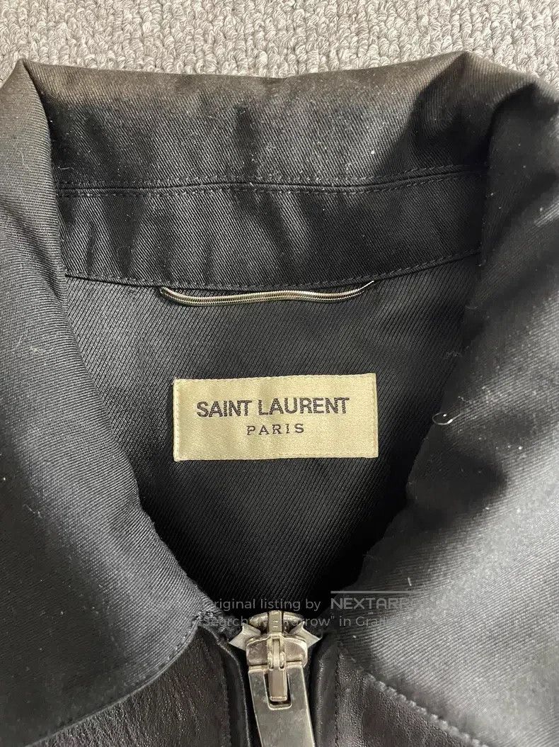 Saint Laurent Paris Saint Laurent Paris Sheepskin Double Zip Pocket Patchwork Size US S / EU 44-46 / 1 - 2 Thumbnail