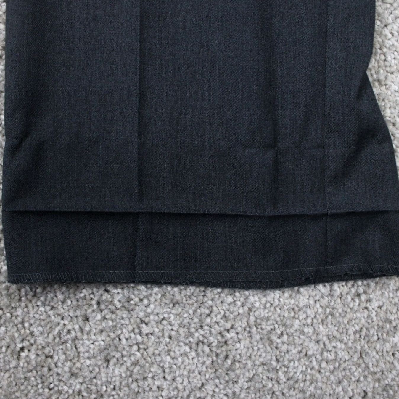 Ralph Lauren Lauren Ralph Pants Mens 38 Gray 38x34 Flat Front Poly Rayon Blend Cuffed Size US 38 / EU 54 - 5 Thumbnail