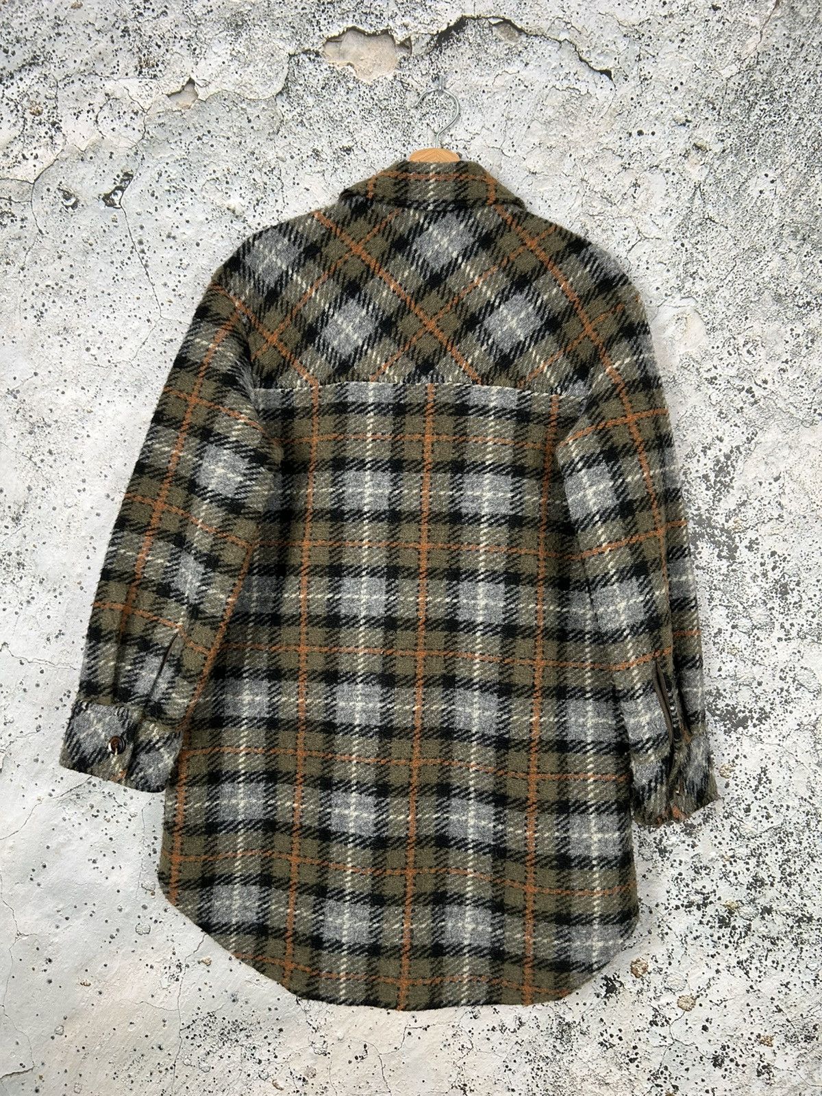 Designer × Samsoe Samsoe Samsoe & Samsoe Wool Overshirt Cloak Avantgarde Designer Size US XS / EU 42 / 0 - 4 Thumbnail