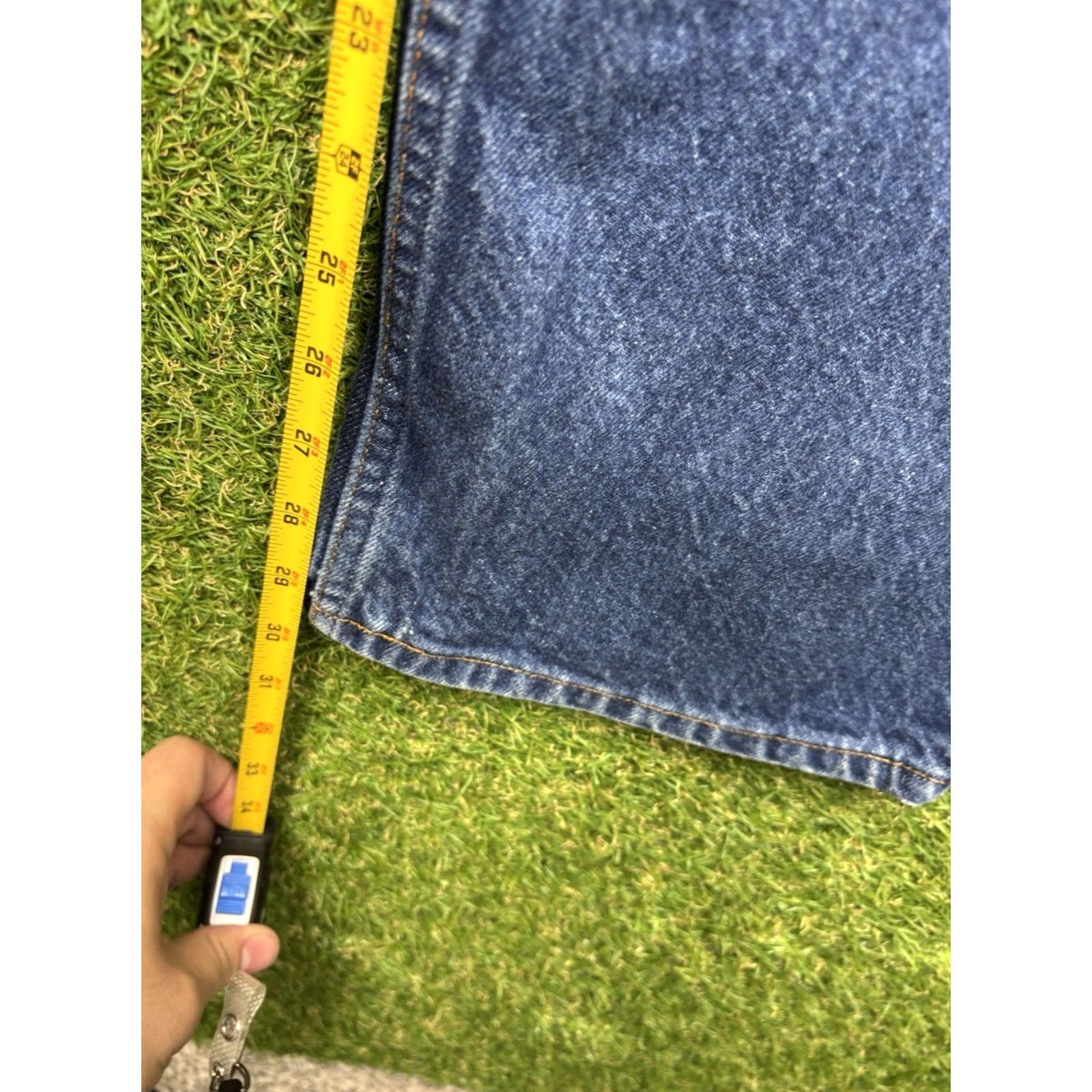 Levi's VINTAGE Levi's 517 Orange Tab Jeans Mens 40x32 Dark Wash Straight Levi's 500 Series USA Front 5-Pocket Mens Regular Blue Denim Jeans Size US 40 / EU 56 - 5 Thumbnail