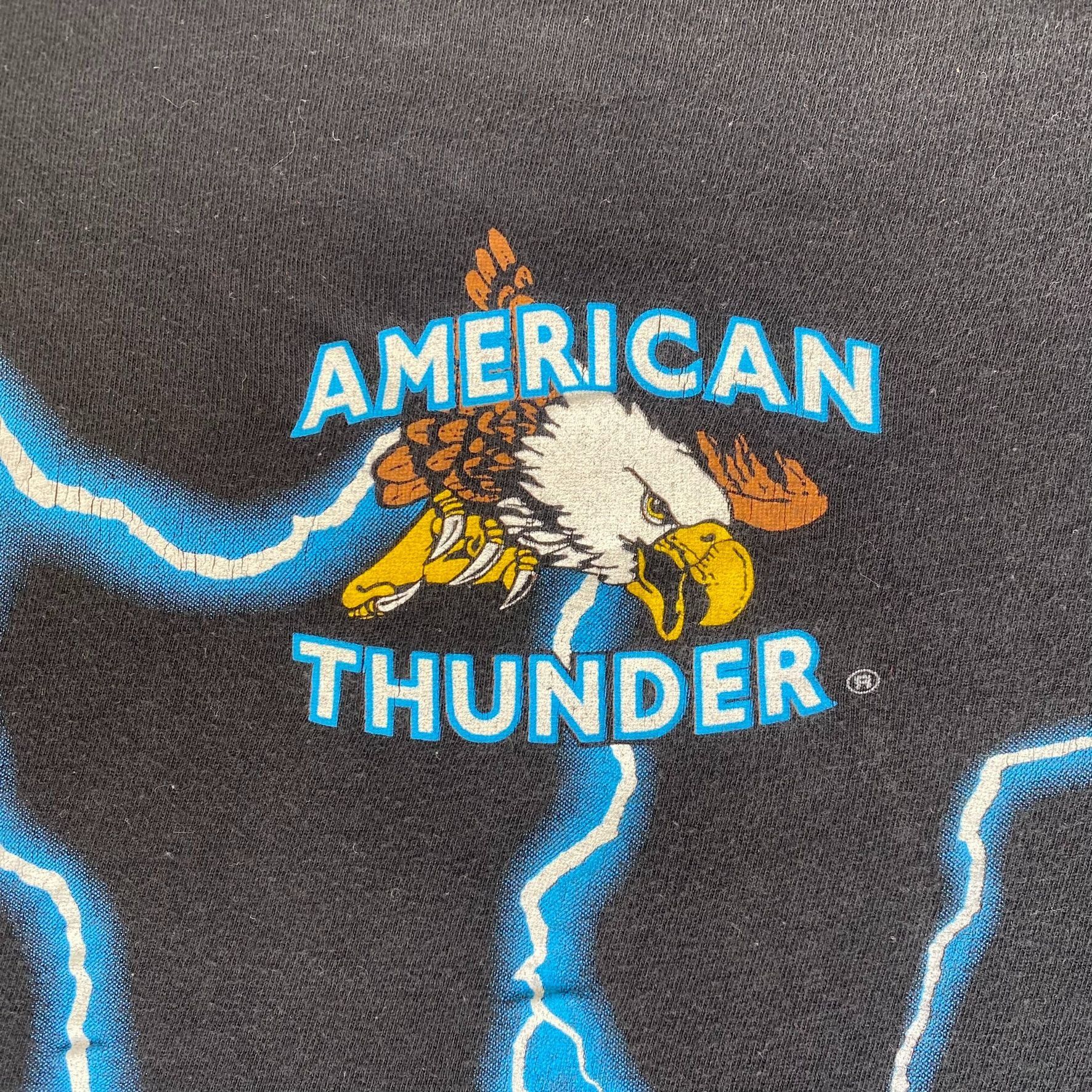 Travis Scott Vintage 90s Black Panthers Shirt American Thunder AOP Tee Size US L / EU 52-54 / 3 - 8 Thumbnail
