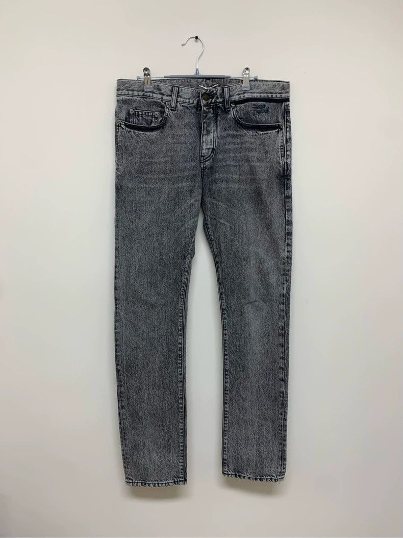 Saint Laurent Paris Saint Laurent Grey denim pants 2504-Nextarrow Size US 32 / EU 48 - 1 Thumbnail