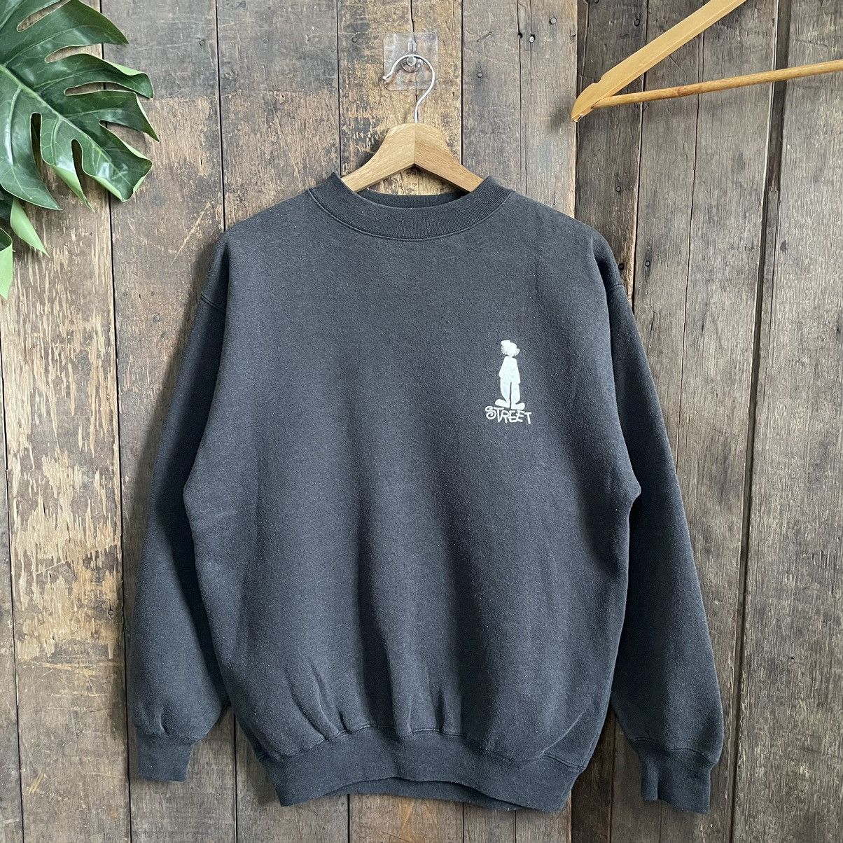 Vintage Inspired Stussy Stickman Street Crewneck Size US M / EU 48-50 / 2 - 2 Thumbnail