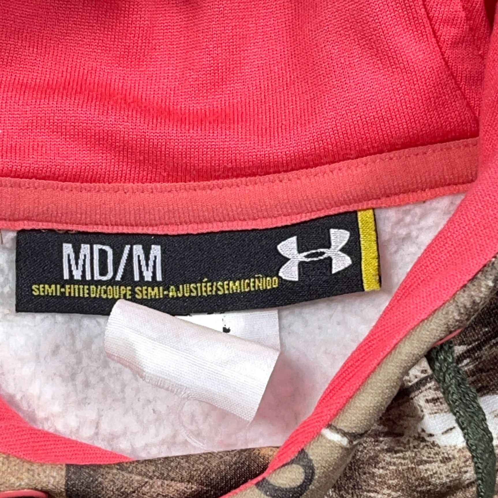 Under Armour Under Armour Hoodie Women M Camouflage Realtree Pink Logo Sweatshirt Cold Gear B2 Regular Size M / US 6-8 / IT 42-44 - 4 Thumbnail