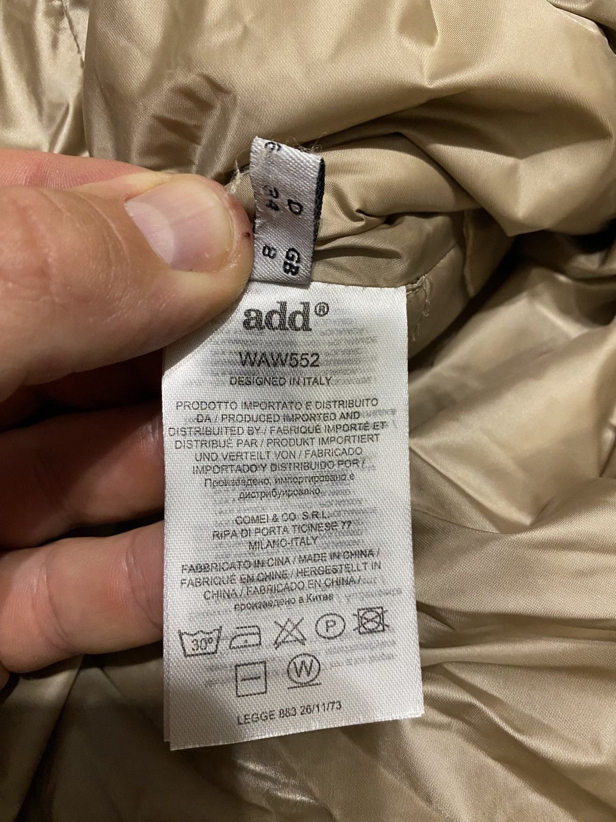 Vintage Add down jacket hoodie down Size XS / US 0-2 / IT 36-38 - 7 Thumbnail