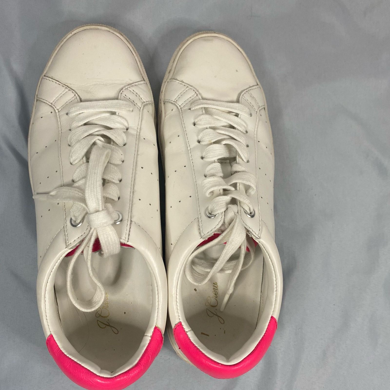 J.Crew J. CREW Saturday Sneakers in White Leather Size 8 Size US 8 / IT 38 - 6 Thumbnail