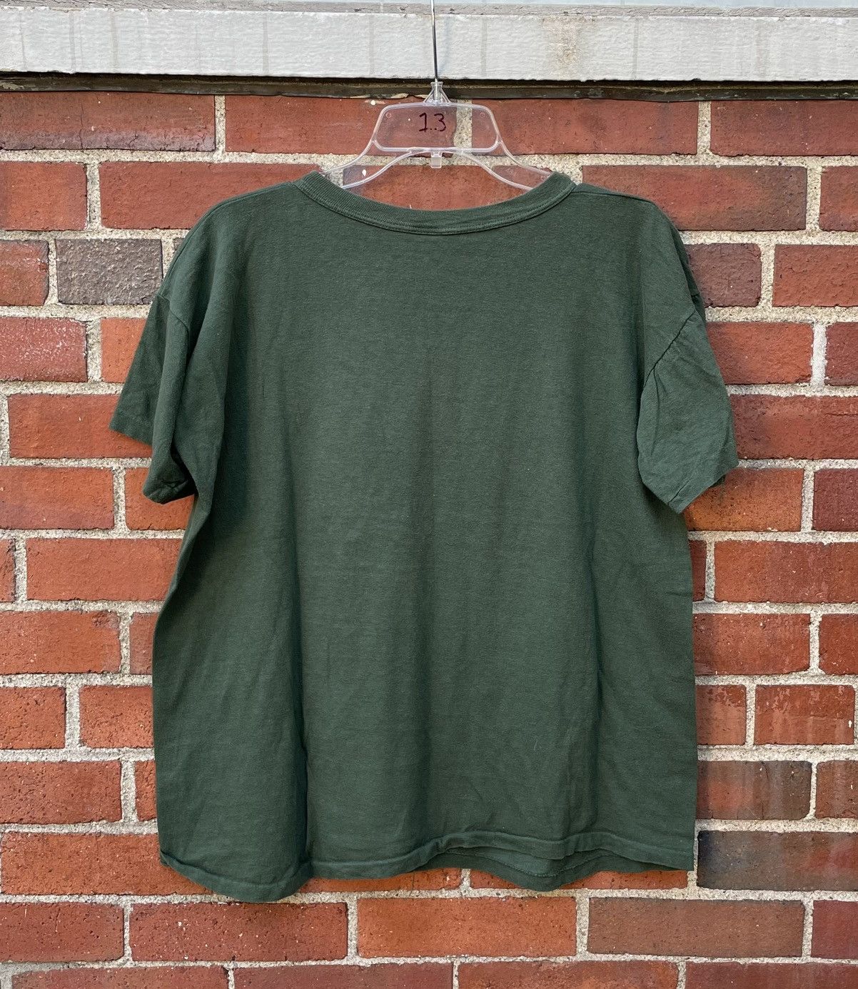 Vintage Rare Vintage 70s/80s Jonathan Edwards College S/S T Shirt Size US XL / EU 56 / 4 - 4 Thumbnail