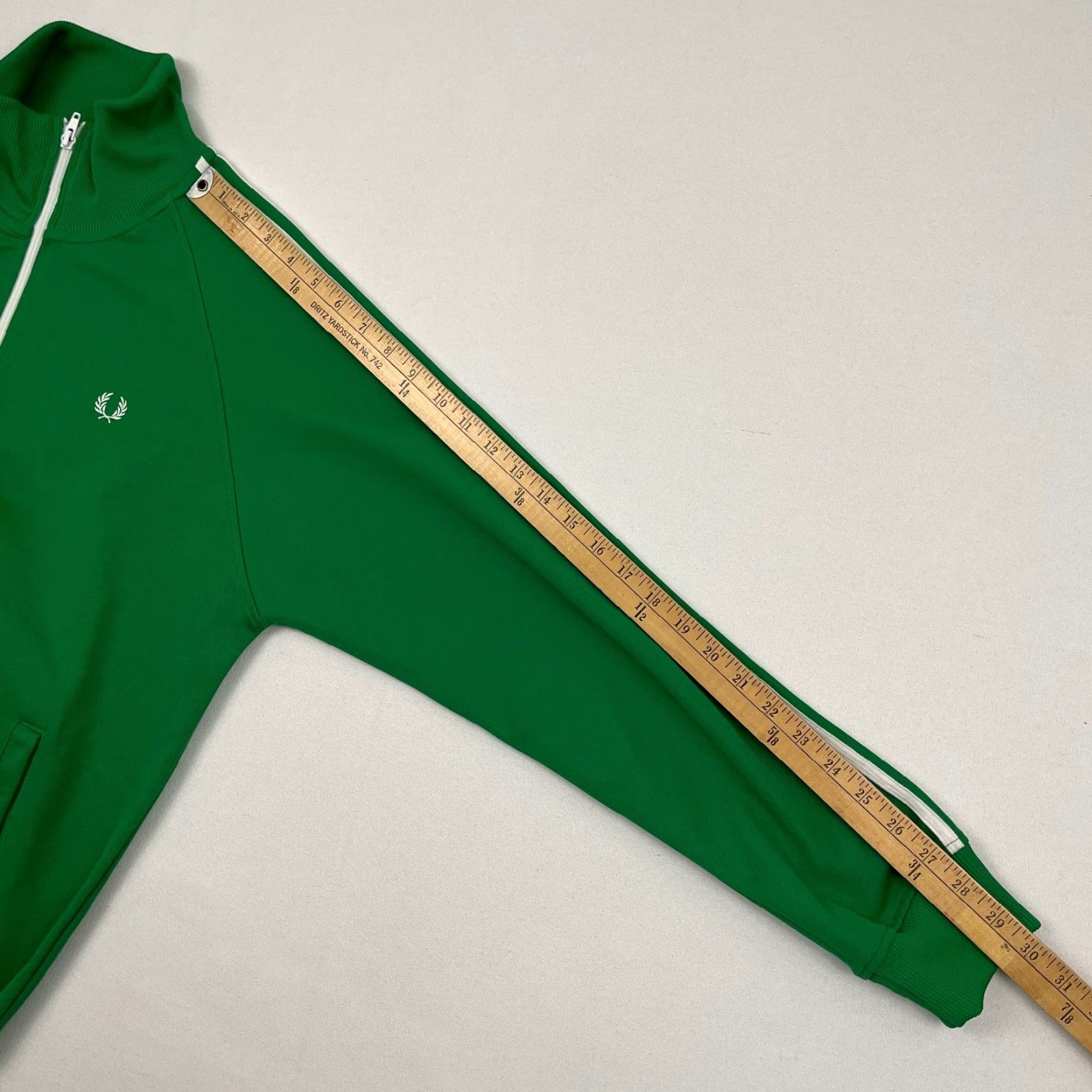 Fred Perry Fred Perry Sportswear Track Jacket Mens M Green Active Court Blokecore Portugal Size US M / EU 48-50 / 2 - 6 Thumbnail