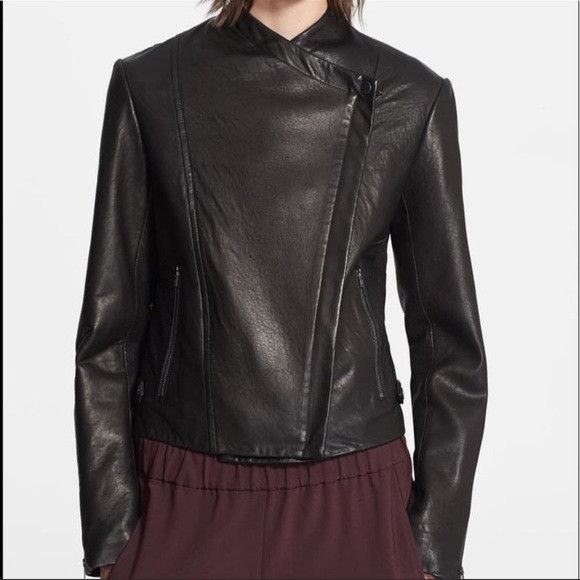 Theory Theory Phelan R Leather Jacket Size M / US 6-8 / IT 42-44 - 10 Thumbnail