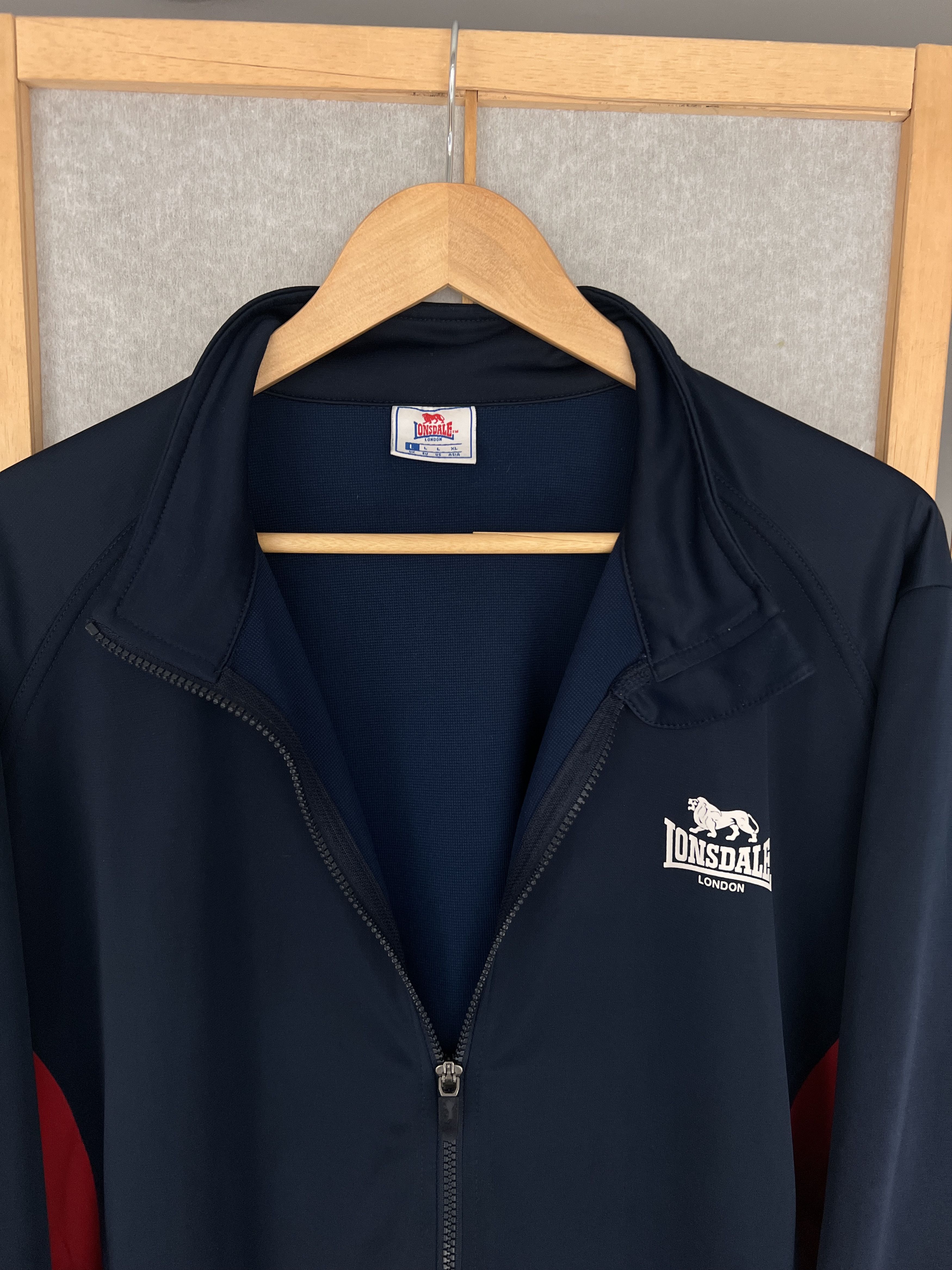 Lonsdale Lonsdale True Vintage England Track top Jacket punk casual Size US L / EU 52-54 / 3 - 5 Thumbnail