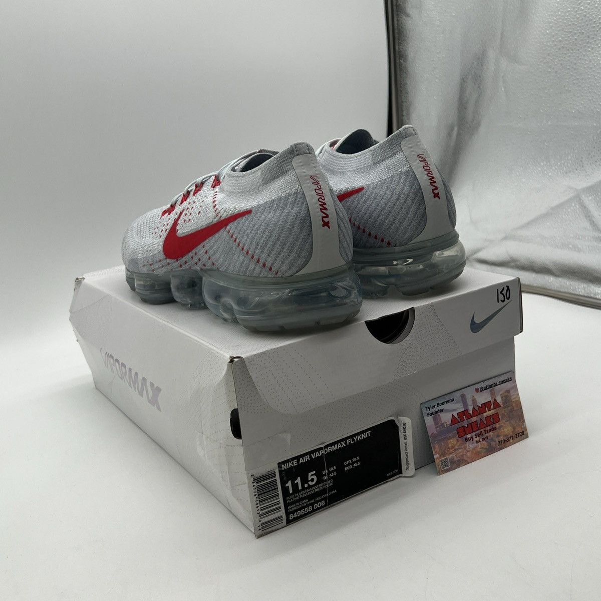 Nike Air VaporMax Og Size US 11.5 / EU 44-45 - 4 Thumbnail