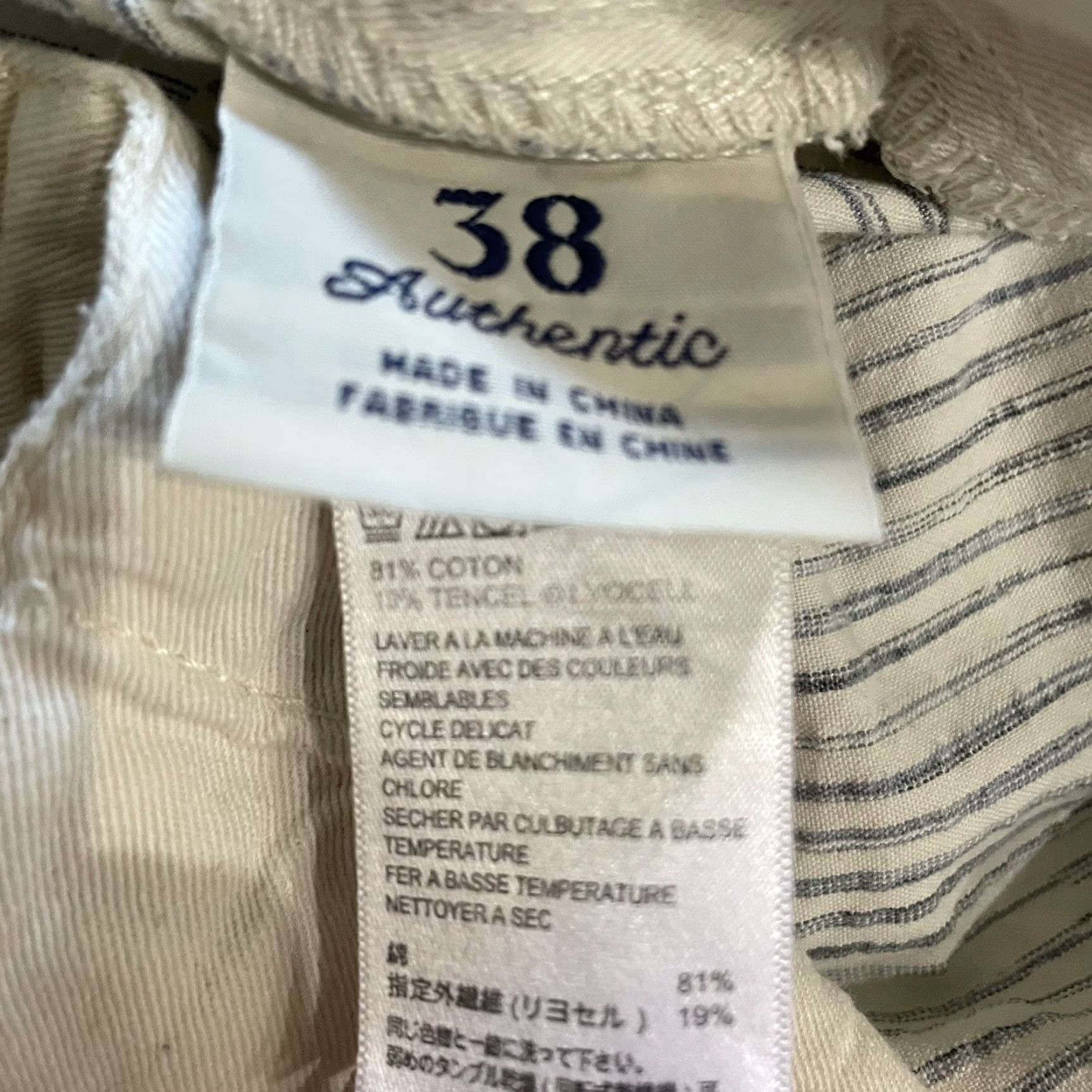Tommy Bahama Tommy Bahama Cargo Shorts Mens Size 38 Beige Cotton Blend Cargo Size US 38 / EU 54 - 4 Thumbnail