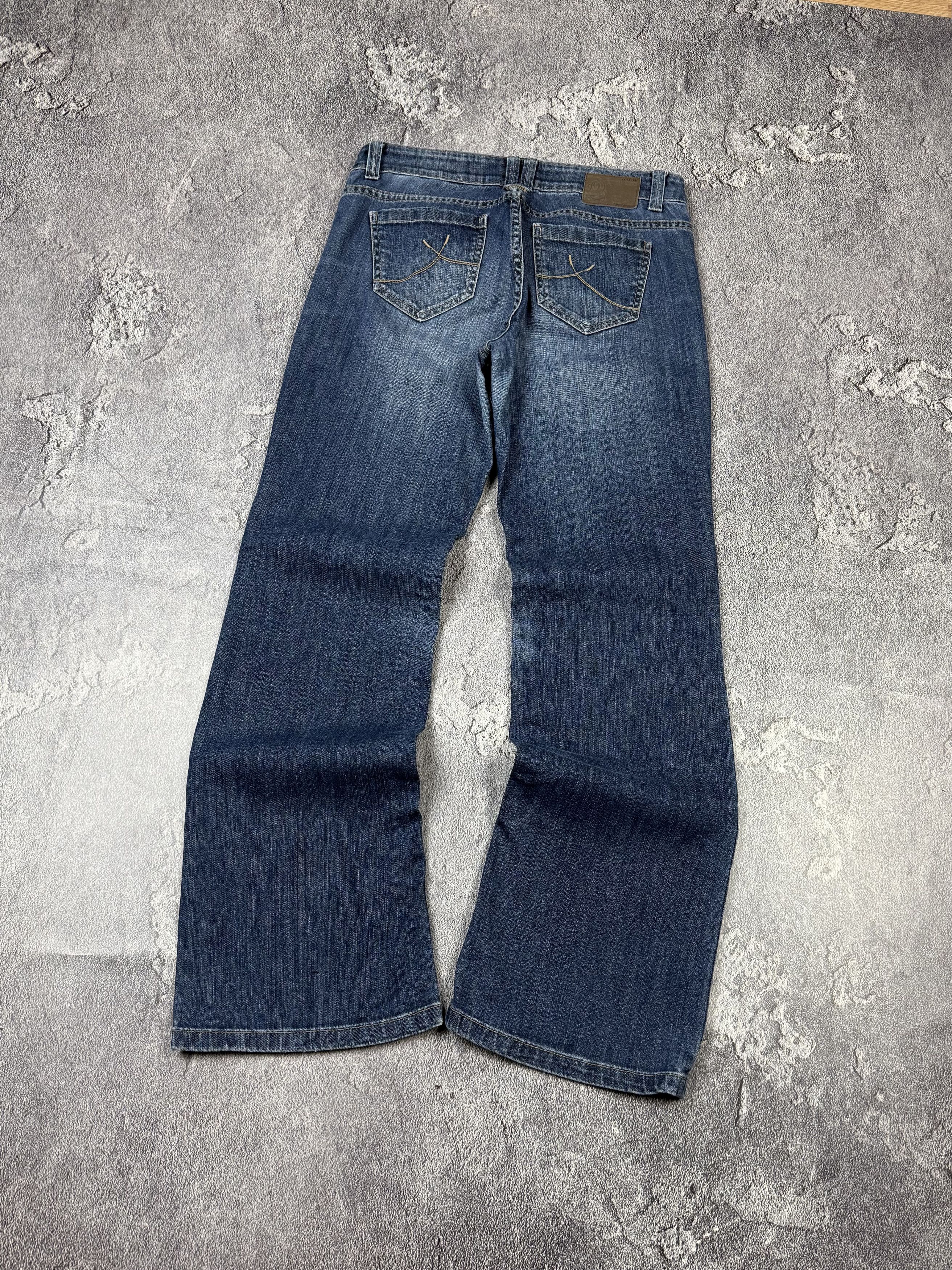 If Six Was Nine Y2K Flared Bootcut 2000s Vibe Jeans Streetwear Size 26" / US 2 / IT 38 - 2 Thumbnail