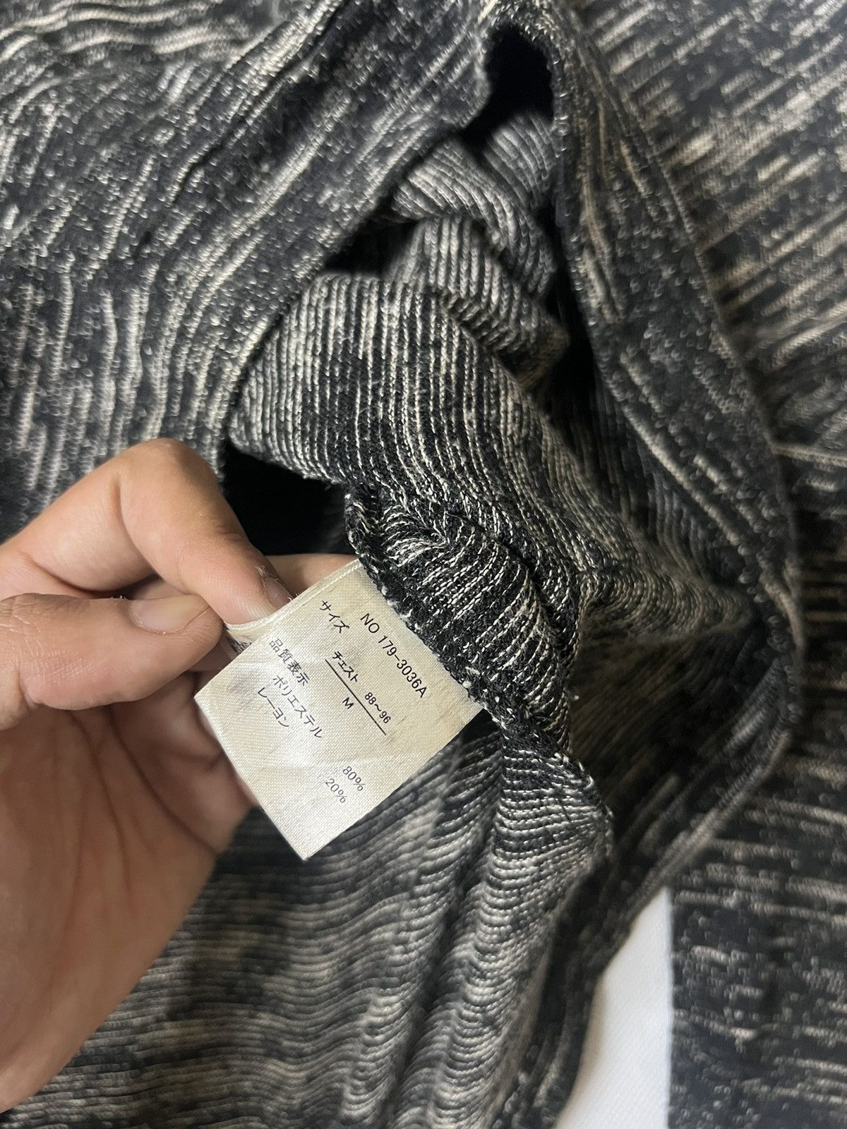 In The Attic In The Attic Heather Grey Rayon Hooded Pullover Size M / US 6-8 / IT 42-44 - 6 Thumbnail
