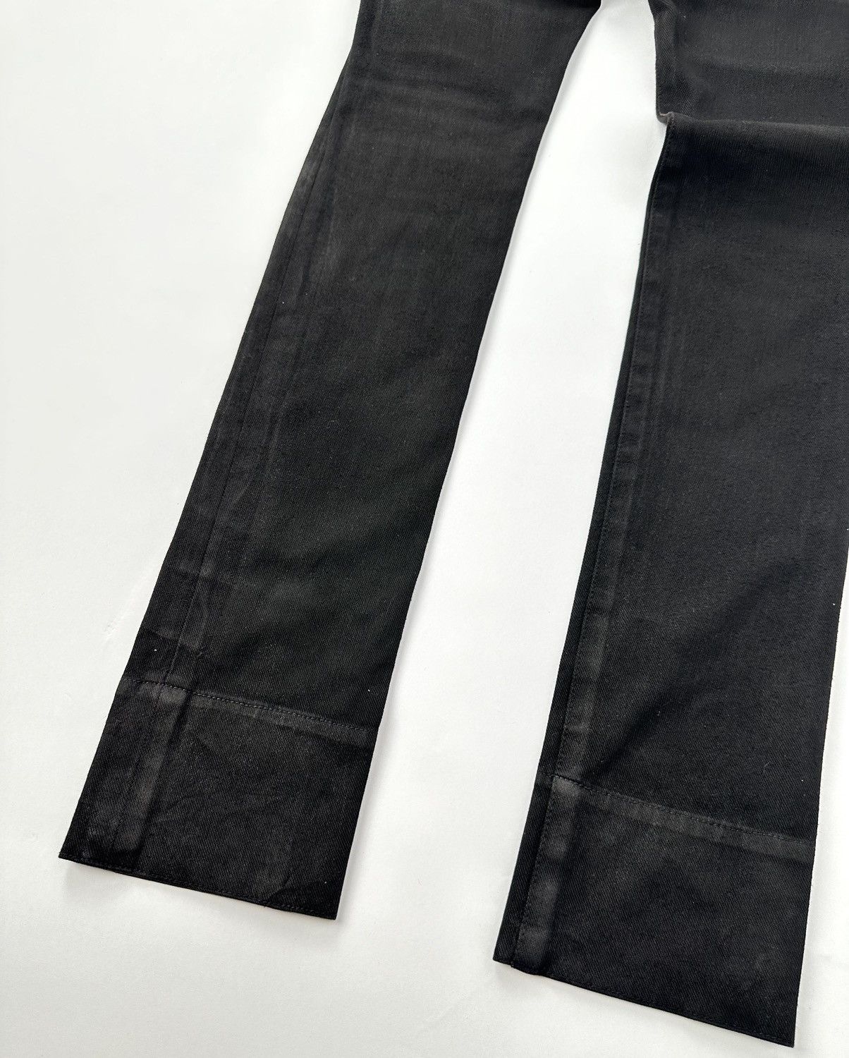 Julius Julius S/S11 Chaos Ontological Anarchism Knit Denim Waxed Size US 31 - 10 Thumbnail
