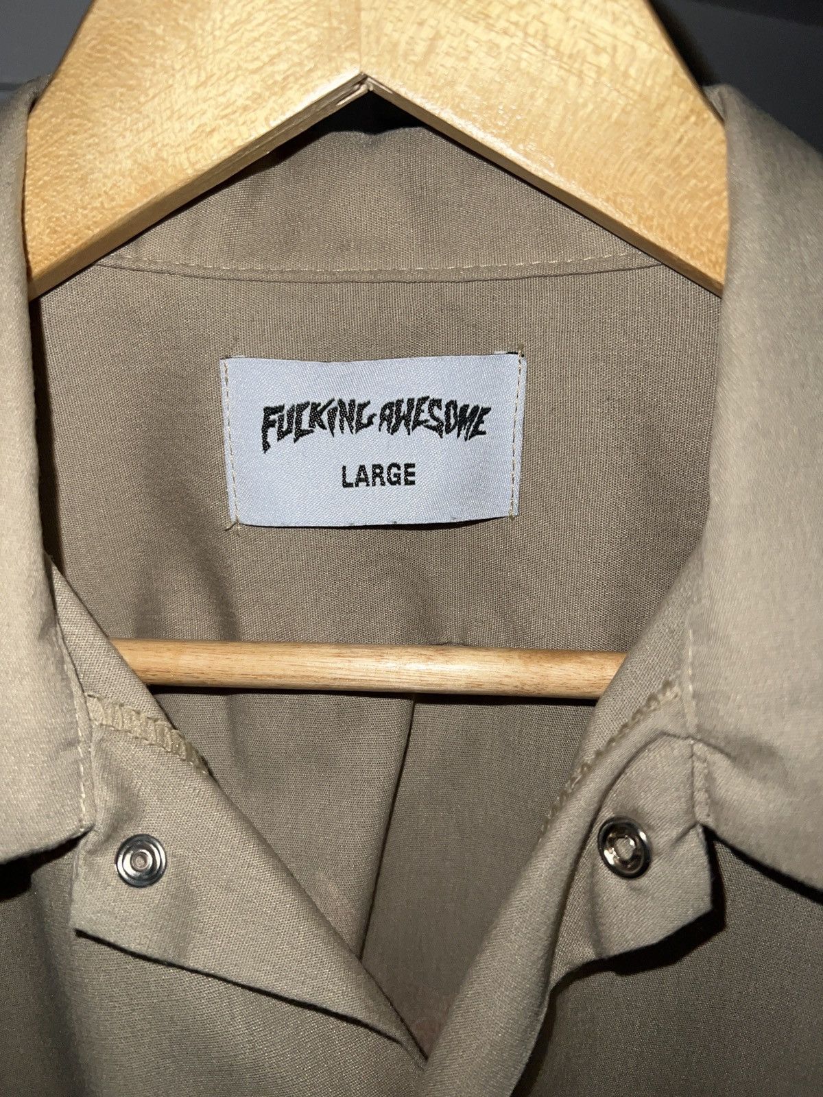 Fucking Awesome Fucking Awesome Trouble Work Shirt Size US L / EU 52-54 / 3 - 4 Thumbnail
