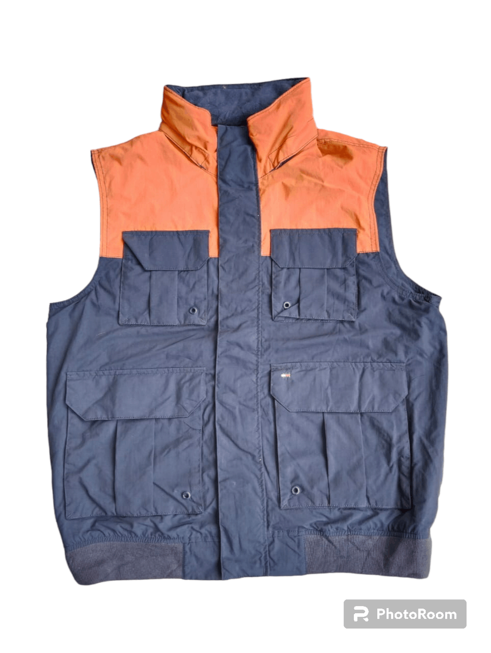 Tommy Hilfiger × Vintage Tommy Hilfiger Sleeveless Tactical Pocket Hoodie Size US M / EU 48-50 / 2 - 3 Thumbnail