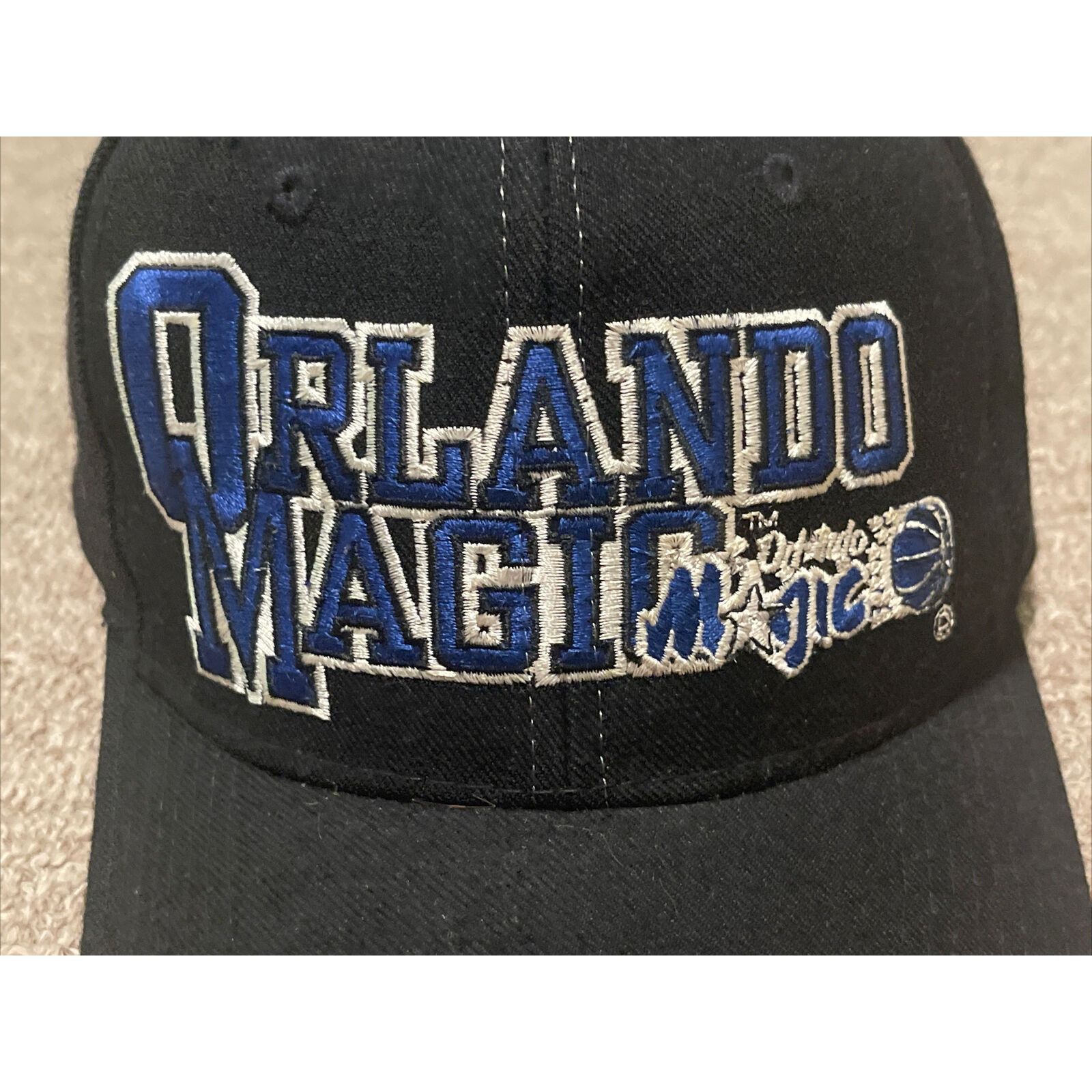 Starter Vintage 90s Starter Orlando Magic NBA Script Wool Snapback C Size ONE SIZE - 4 Thumbnail