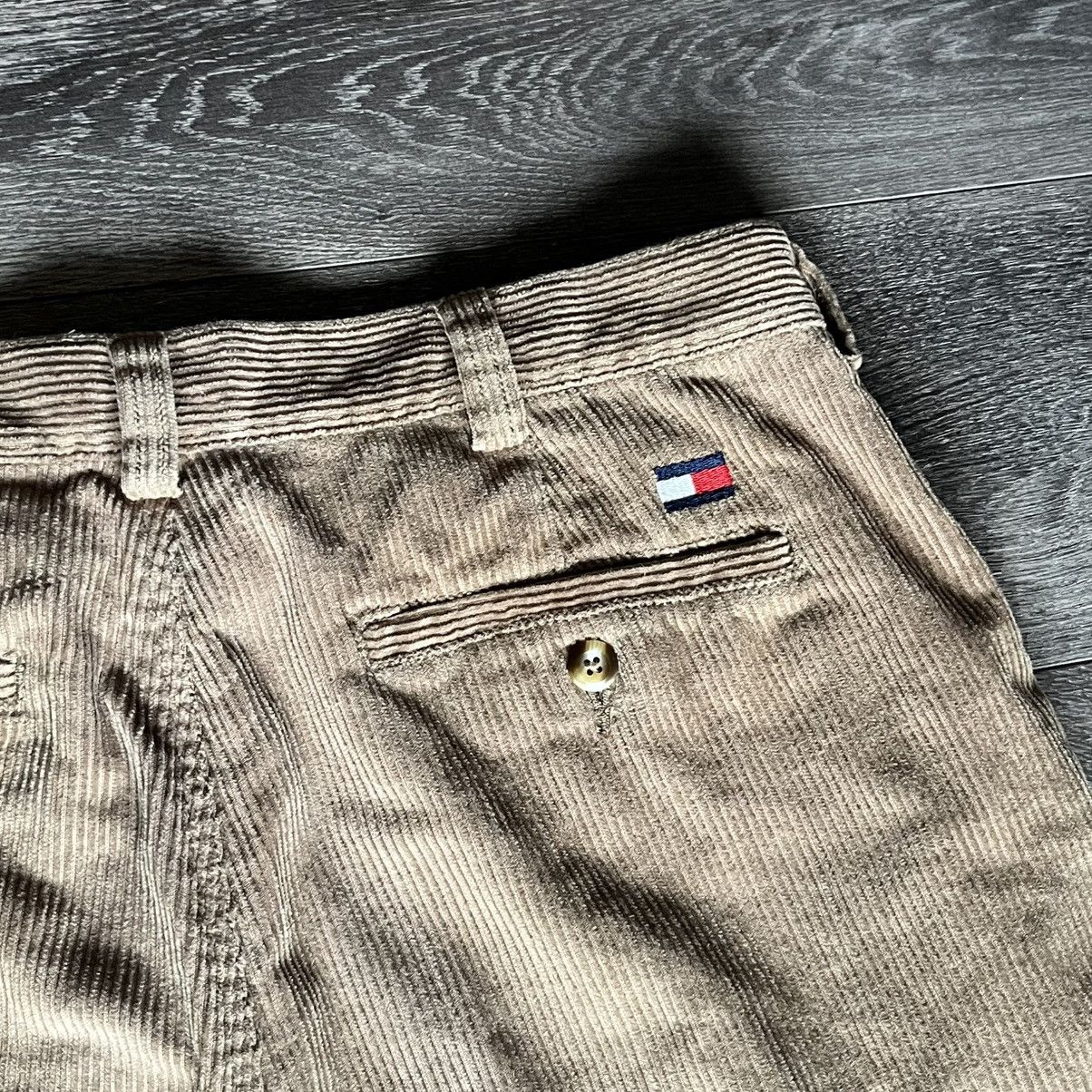 Tommy Hilfiger Vintage 1990s Tommy Hilfiger Corduroy Cargo Straight Pants Size US 34 / EU 50 - 4 Thumbnail