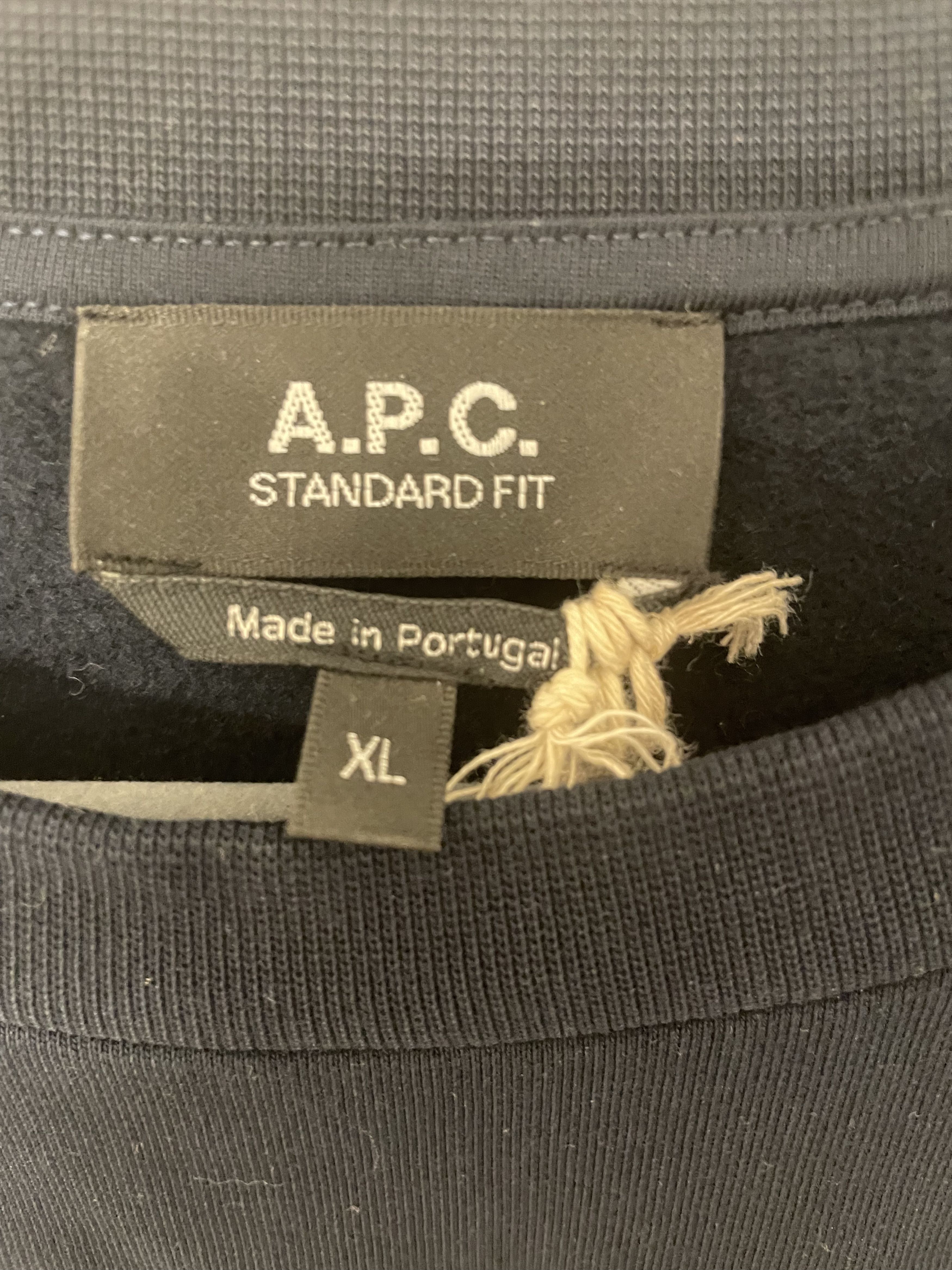 A.P.C. A.P.C. Standard Rue Madame Sweatshirt Blue Size US XL / EU 56 / 4 - 3 Thumbnail