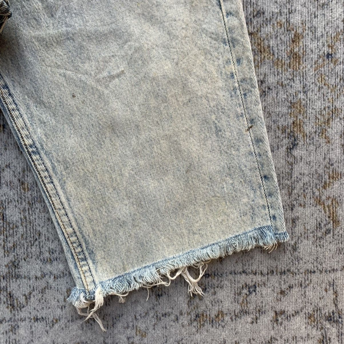 Levi's Vintage Clothing Rare Vintage Levis 501xx 555 Stamp Button Short Jeans Size US 32 / EU 48 - 6 Thumbnail