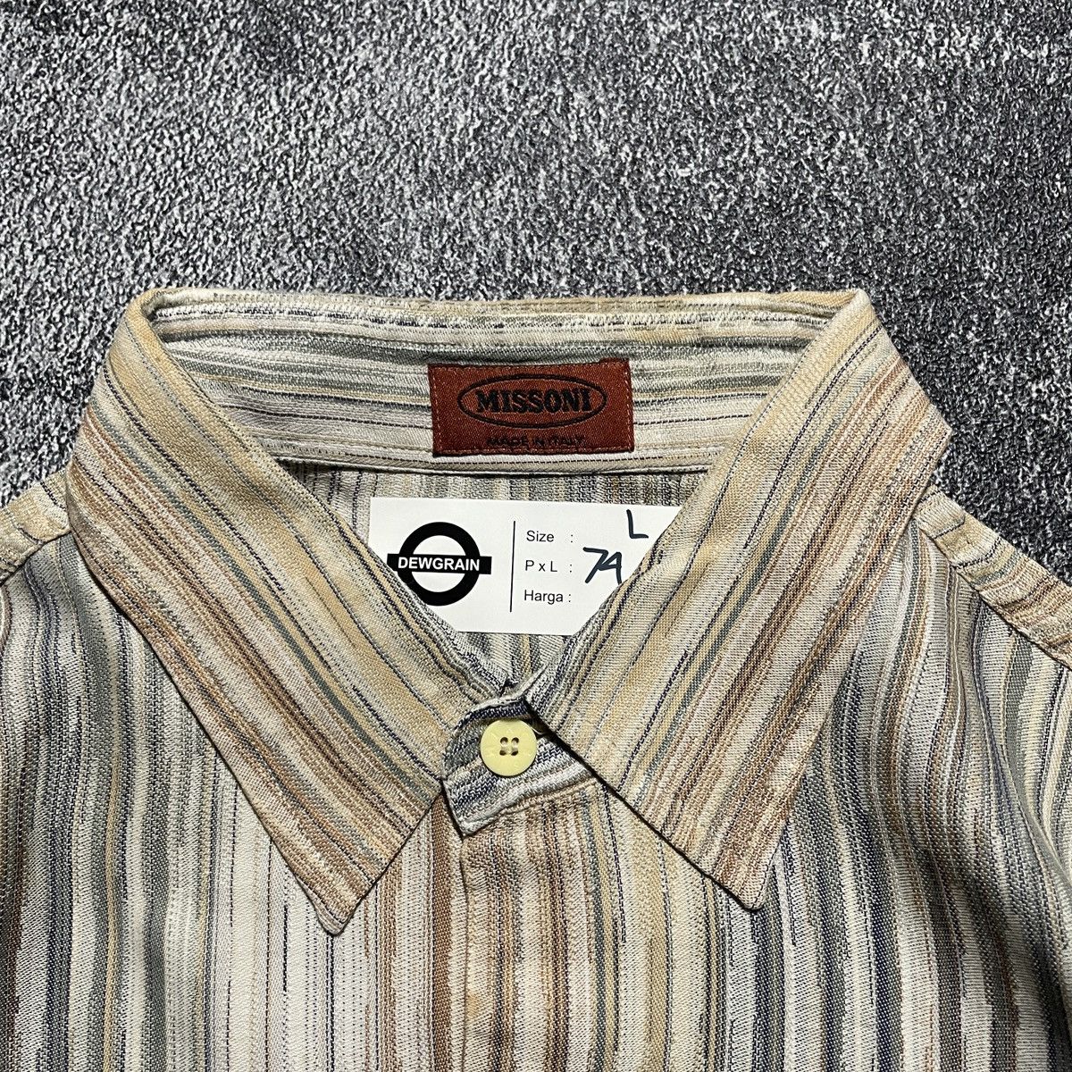 Missoni Missoni Multicolor Pocket Shirts Size US L / EU 52-54 / 3 - 5 Thumbnail