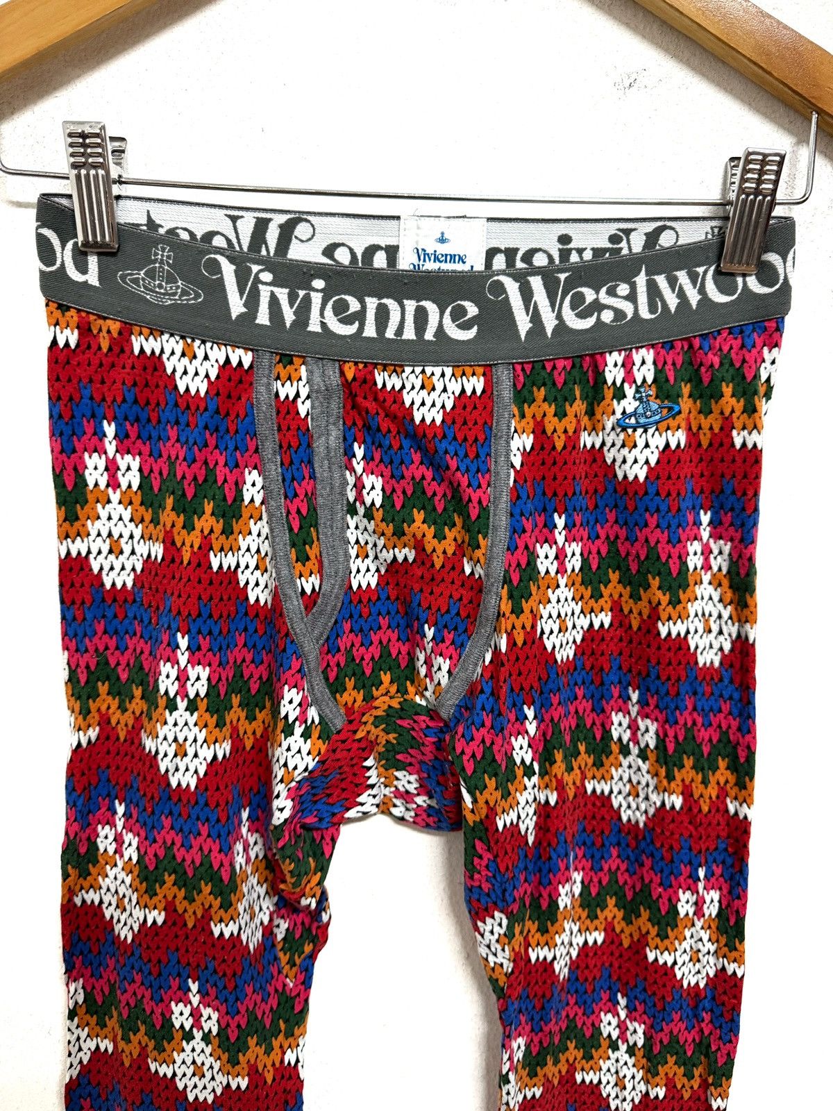 Vivienne Westwood Vtg Vivienne Westwood Underwear Legging Size US 30 / EU 46 - 2 Thumbnail