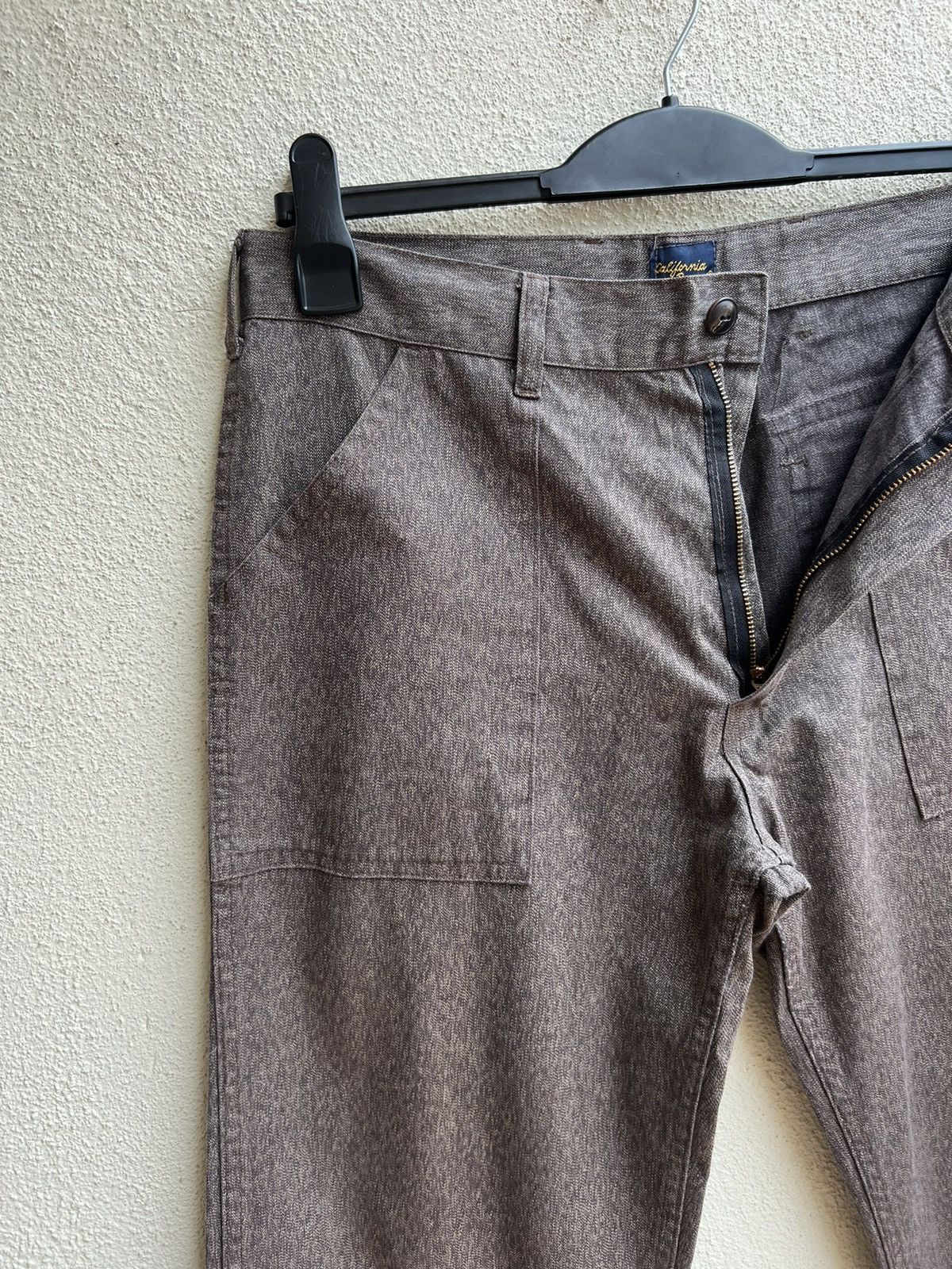 Denime Vintage California Brand Salt & Pepper Fatigue Pant Trouser Size US 32 / EU 48 - 8 Thumbnail