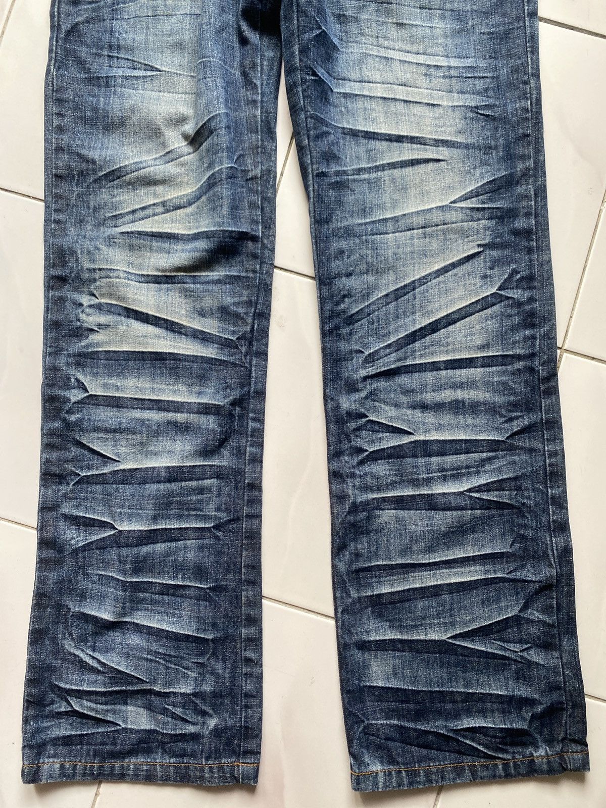 Japanese Brand × Seditionaries VINTAGE PUNK MINISTRY JAPAN BONDAGE DOUBLE WAIST JEANS RARE Size US 29 - 4 Thumbnail