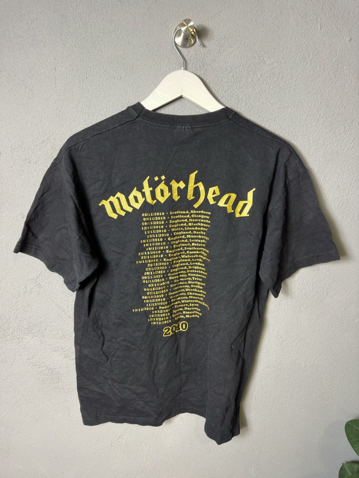 Band Tees × Vintage Vintage 2010 Motorhead Band Tee Size US M / EU 48-50 / 2 - 5 Thumbnail