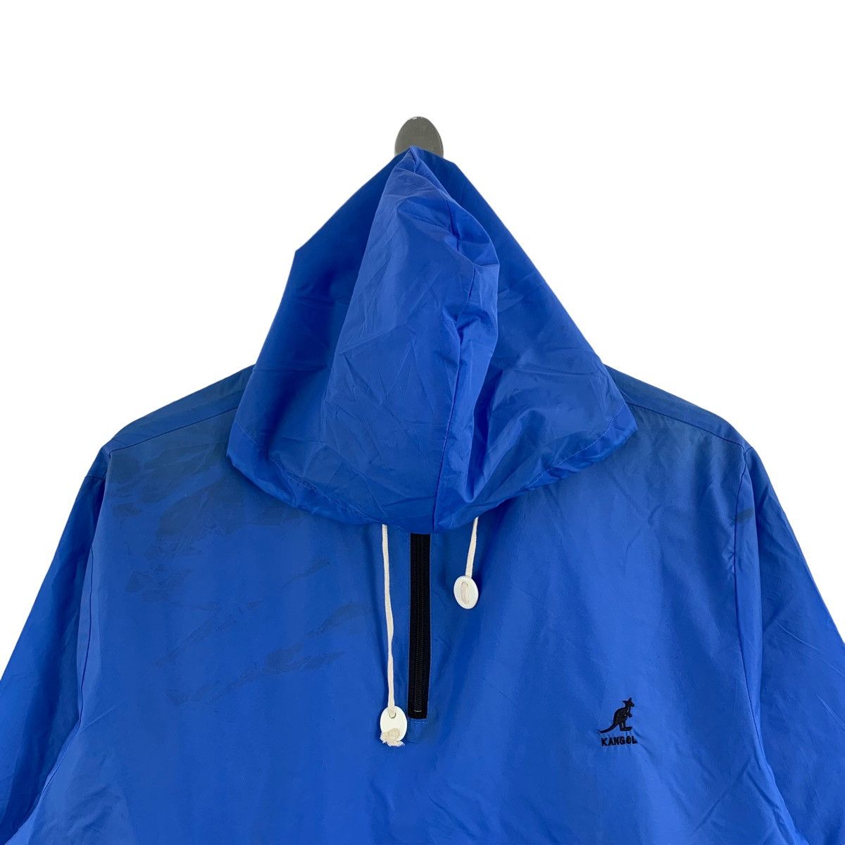 Kangol × Vintage Vintage KANGOL ENGLAND Half Zipper Blue Light Jacket Size US L / EU 52-54 / 3 - 2 Thumbnail