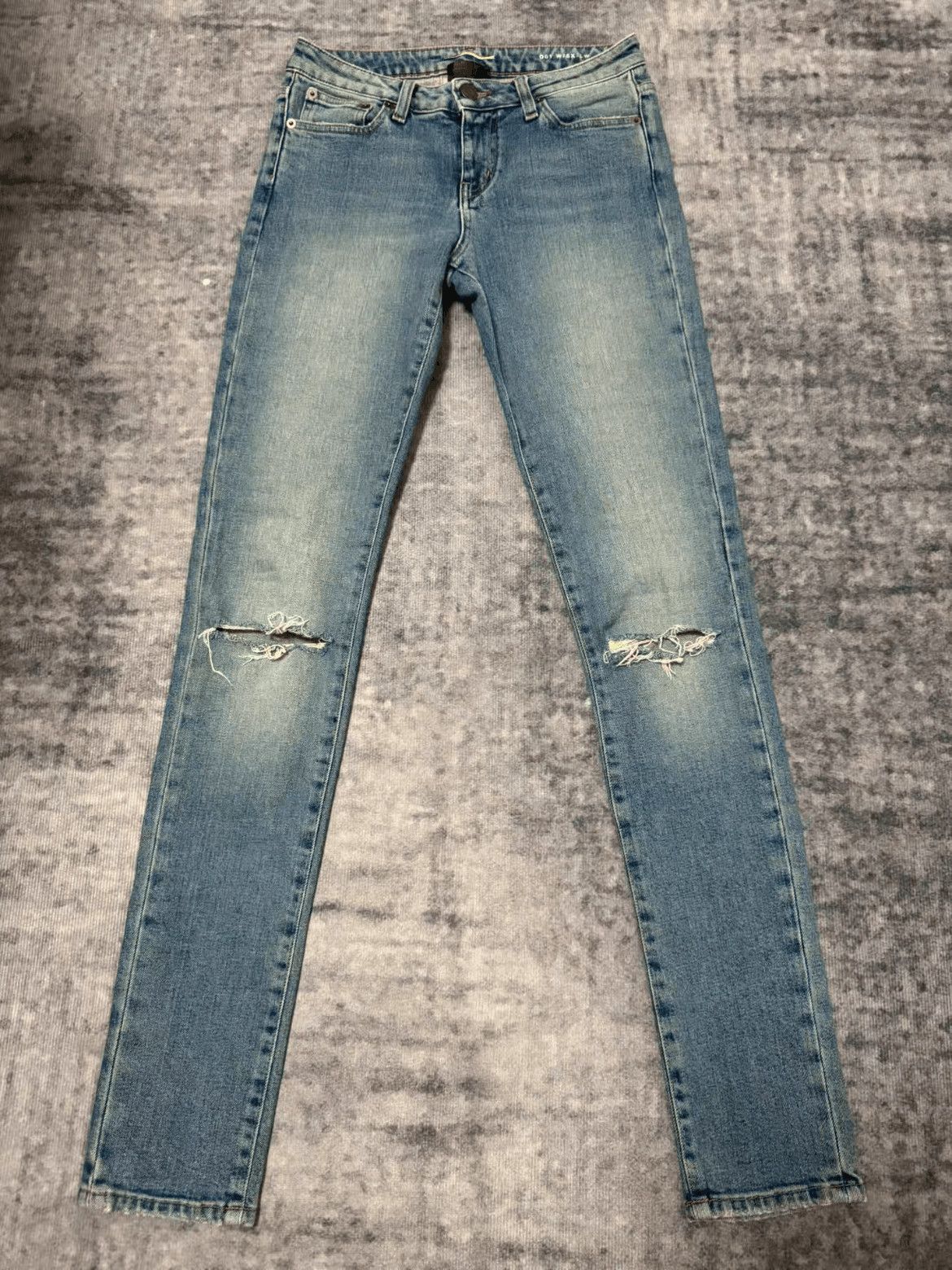 Saint Laurent Paris by Hedi 15AW Double Cut Denim-2508