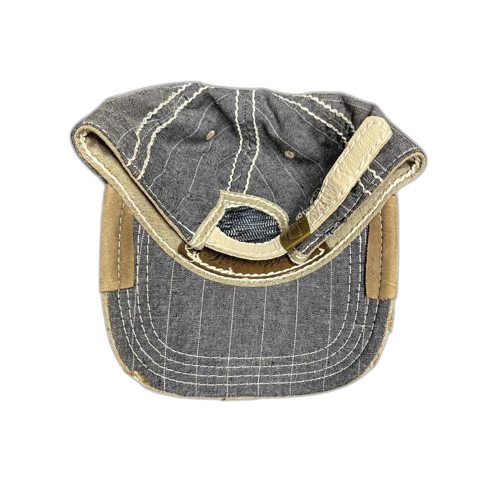True Religion True Religion Distressed Style Denim Hat Size ONE SIZE - 4 Thumbnail