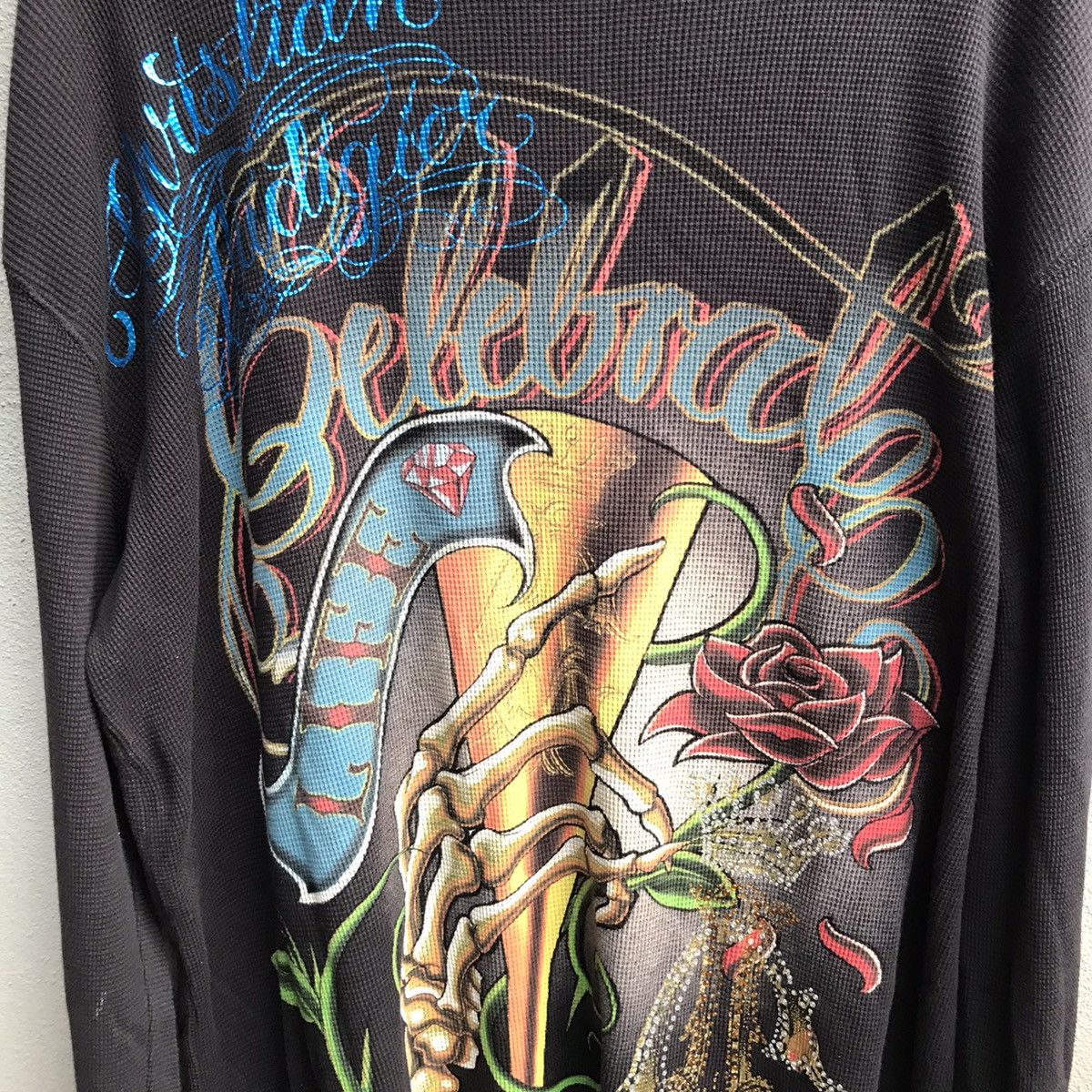 Christian Audigier CHRISTIAN AUDIGIER tattoo longsleeves tee Size US XL / EU 56 / 4 - 3 Thumbnail