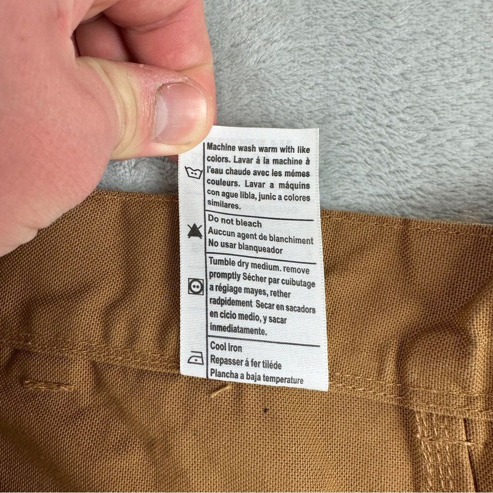 Carhartt Carhartt Rework Double Knee Tan Shorts Men's Size 34 W REFE Size US 34 / EU 50 - 3 Thumbnail