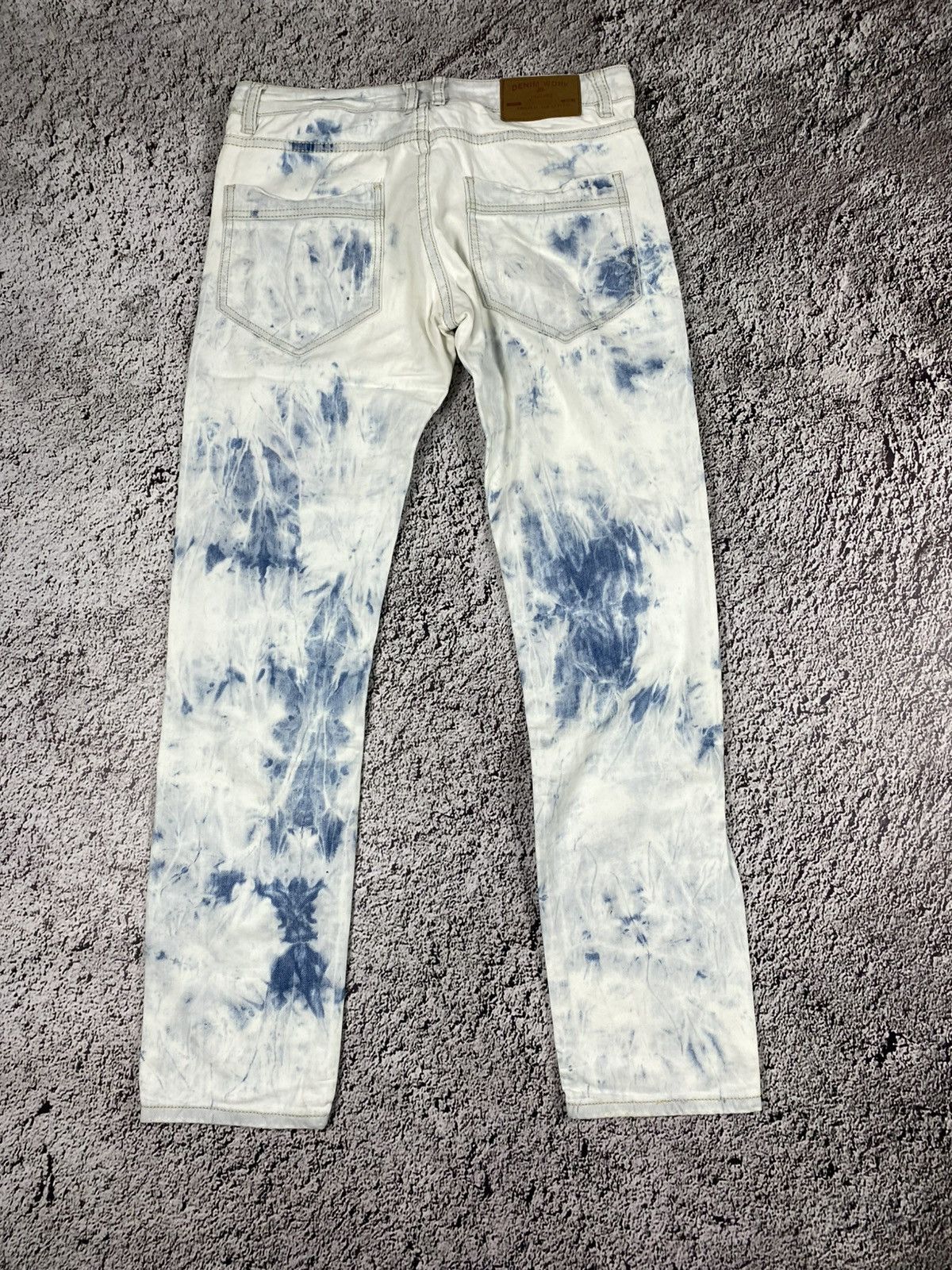 Japanese Brand Vintage Y2K washed distressed denim jeans streetwear 33 Size US 33 - 7 Thumbnail