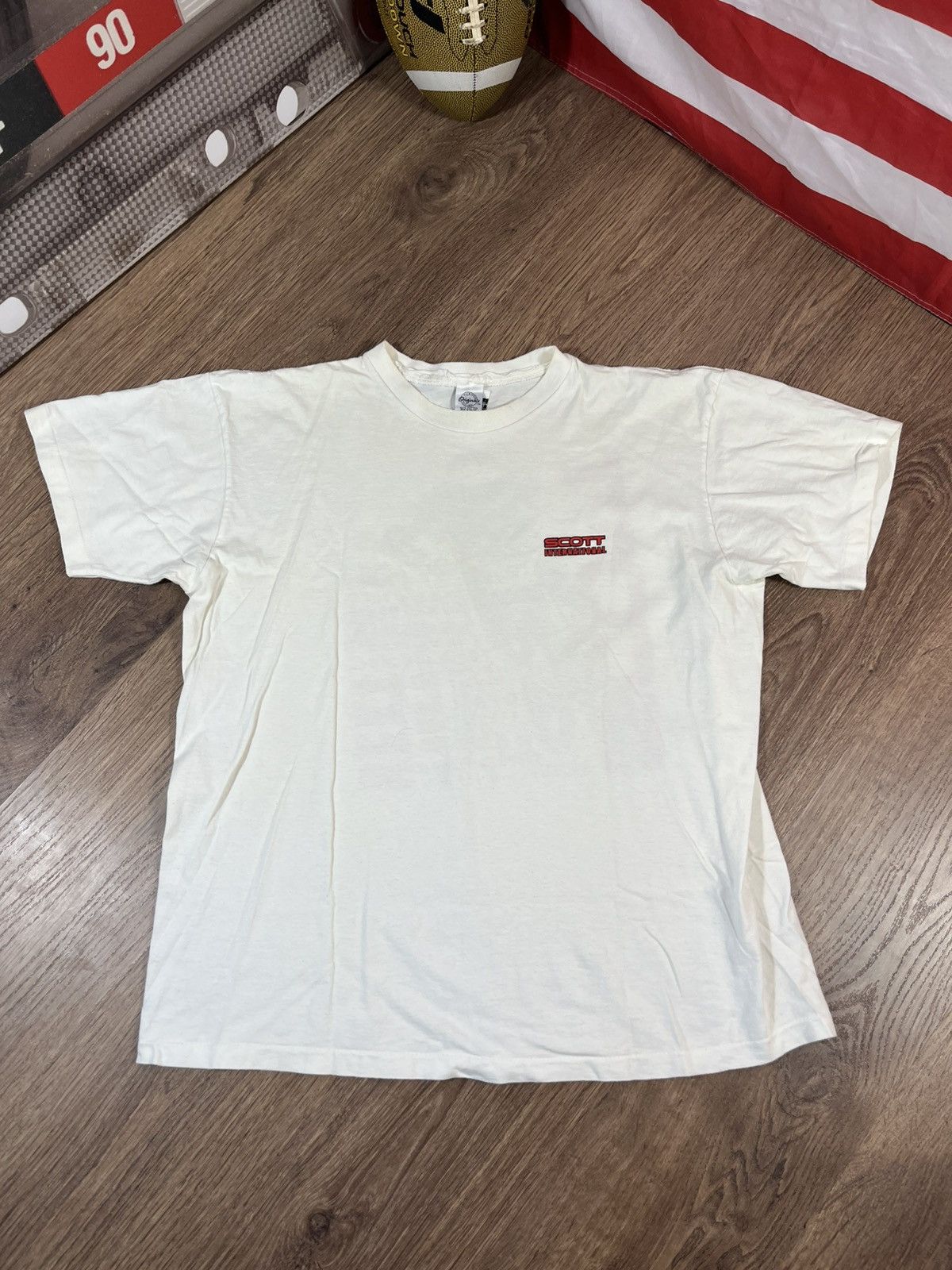Other Vintage Scott International T Shirt Size US XL / EU 56 / 4 - 2 Thumbnail