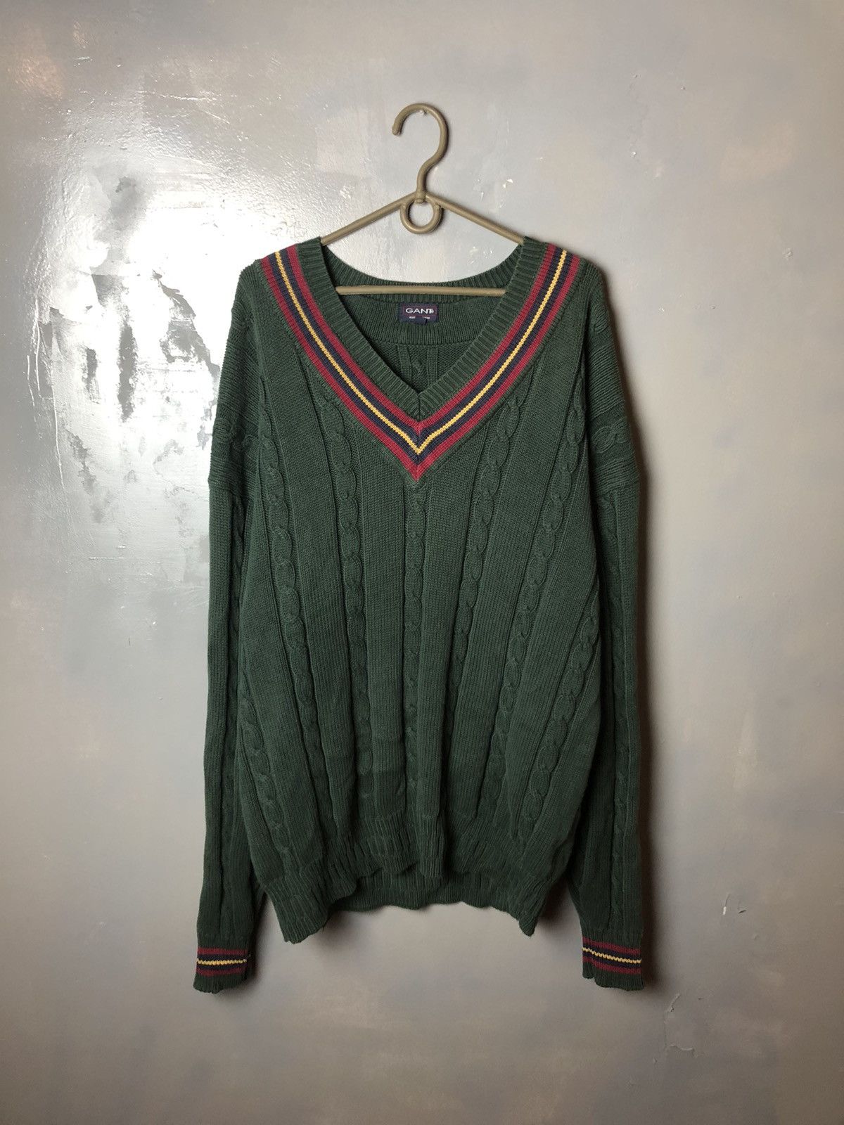Gant × Vintage Vintage men’s sweater Gant size Xxl Size US XXL / EU 58 / 5 - 1 Thumbnail