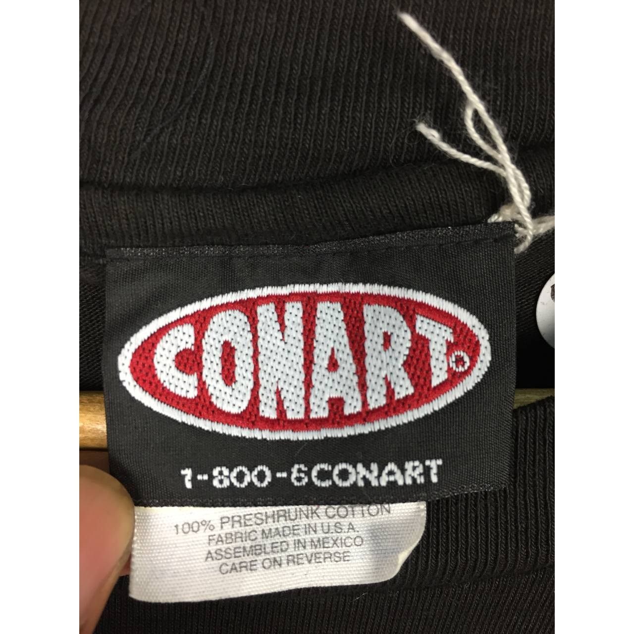 Vintage Vtg 90s CONART OG Logo Hip Hop Streetwear Long Sleeve Tee Size US L / EU 52-54 / 3 - 8 Thumbnail