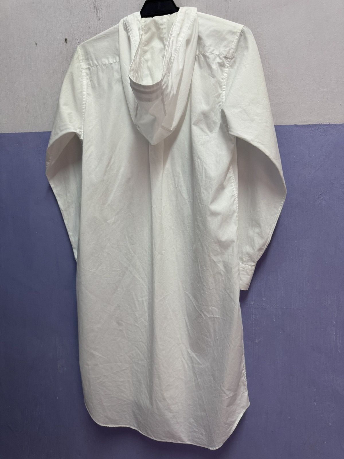 Comme des Garcons COMME des GARCONS Cotton Hooded Long Shirt Size S Size US S / EU 44-46 / 1 - 13 Thumbnail