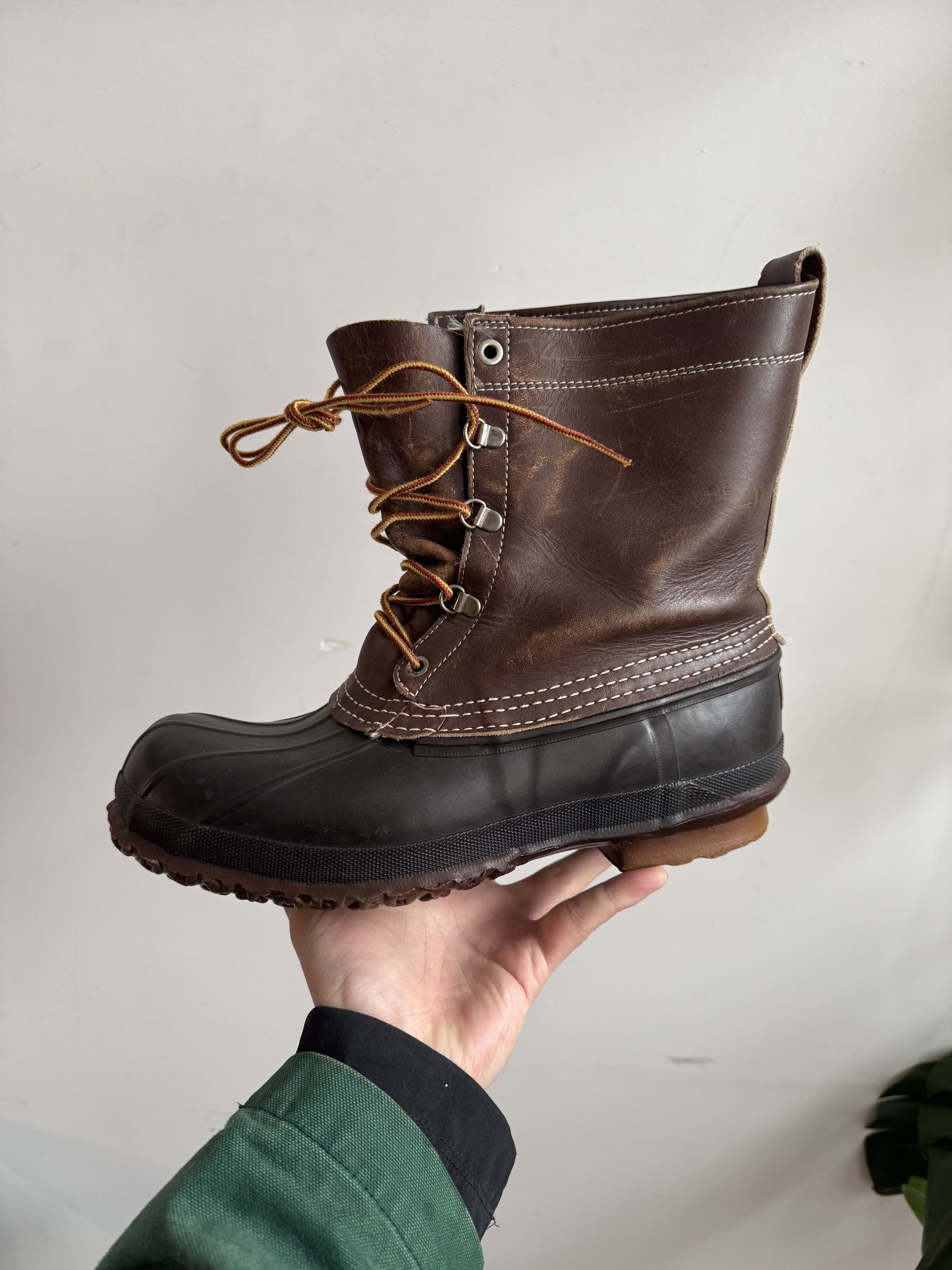 L.L. Bean 80s LL Bean Duck Boots Size 9 fits 10.5 Size US 9 / EU 42 - 9 Thumbnail