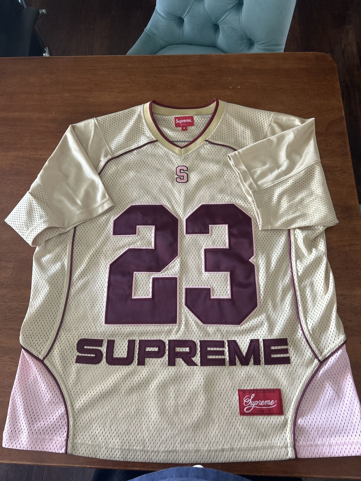 Supreme Hellraiser Football Jersey SS 18 - Stadium Goods