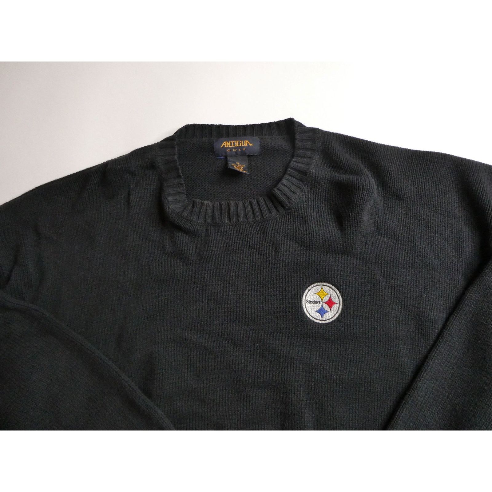Antigua Antigua golf sweater, Pittsburg Steelers, black, XL Size US XL / EU 56 / 4 - 3 Thumbnail