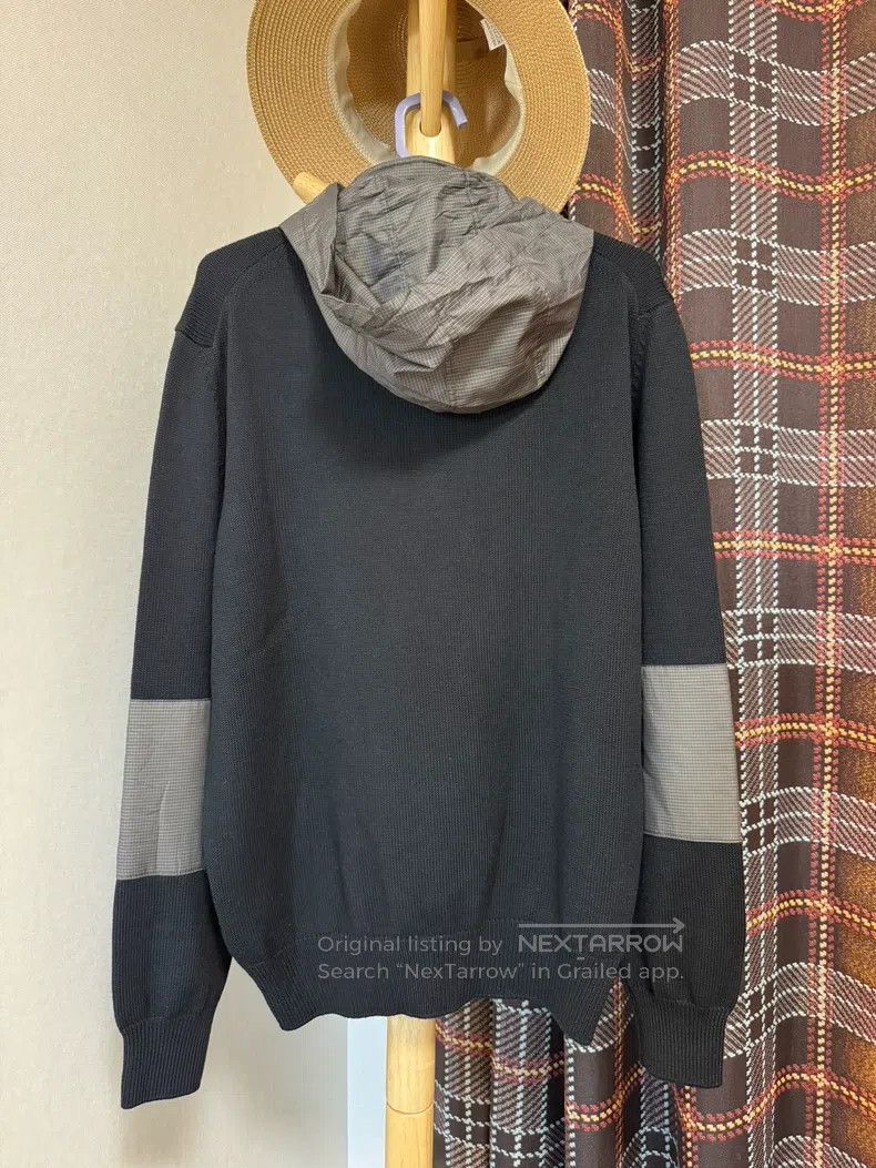 Hermes Hermes Knit Coat, 100% Wool, hooded jacket, hood is lightw Size US L / EU 52-54 / 3 - 2 Thumbnail